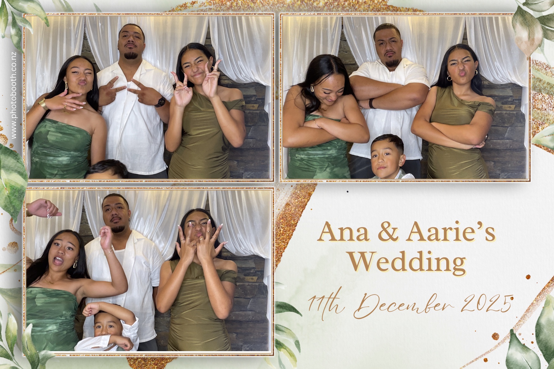 Ana & Arrie's Wedding | View more photos from the event at gallery.photobooth.co.nz/u/SelfieCentral/Ana-Arries-Wedding