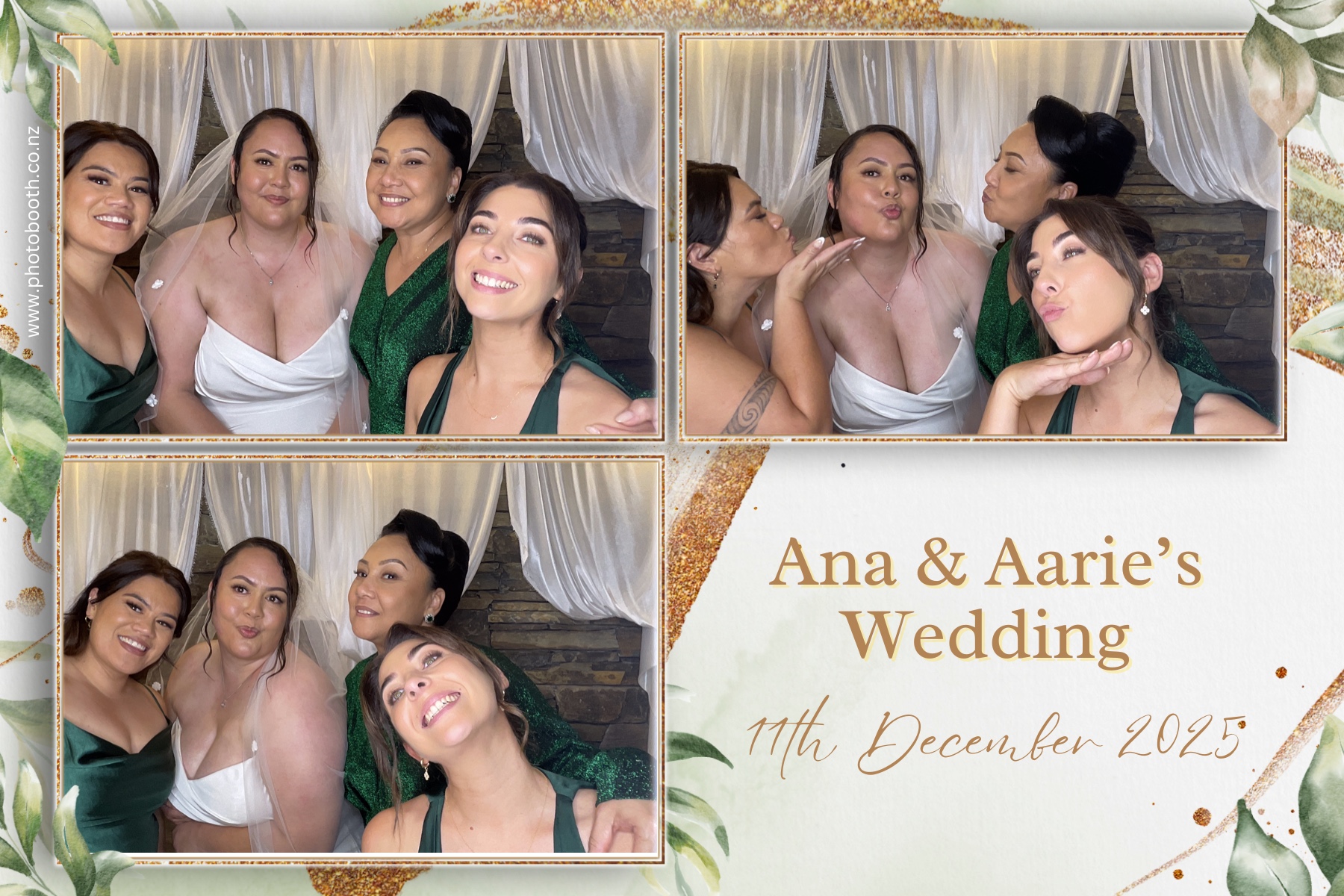 Ana & Arrie's Wedding | View more photos from the event at gallery.photobooth.co.nz/u/SelfieCentral/Ana-Arries-Wedding