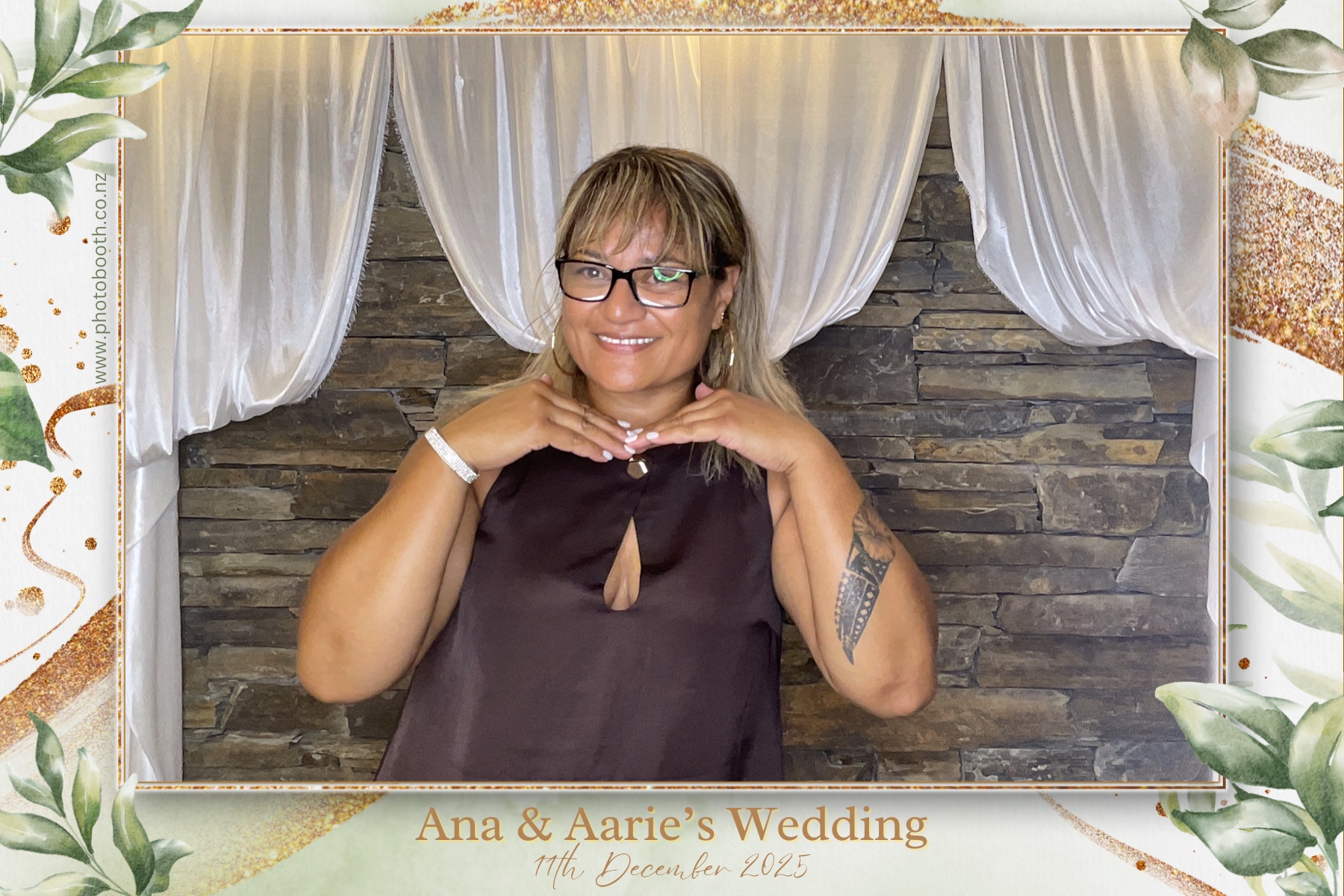 Ana & Arrie's Wedding | View more photos from the event at gallery.photobooth.co.nz/u/SelfieCentral/Ana-Arries-Wedding