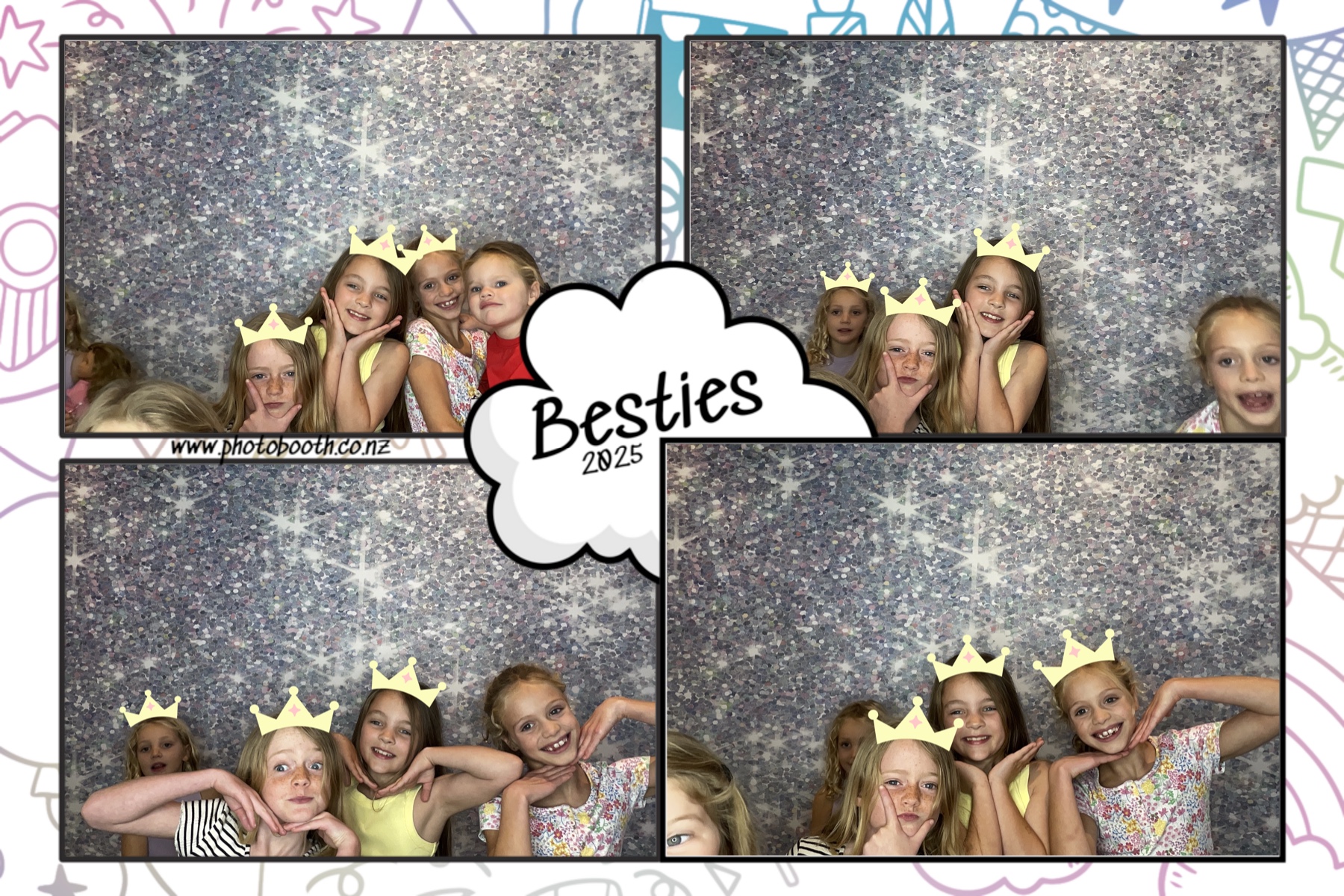 Besties | View more photos from the event at gallery.photobooth.co.nz/u/SelfieCentral/Besties