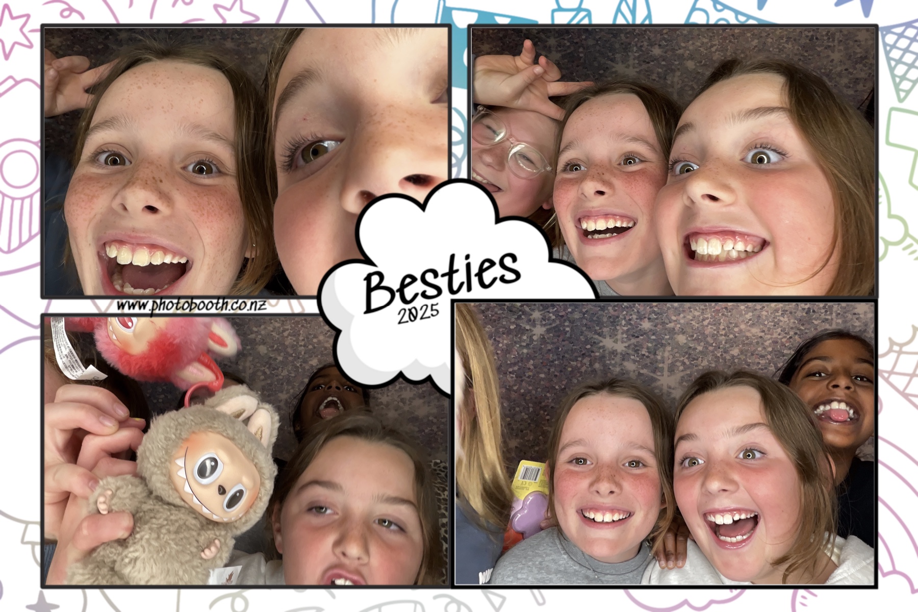 Besties | View more photos from the event at gallery.photobooth.co.nz/u/SelfieCentral/Besties