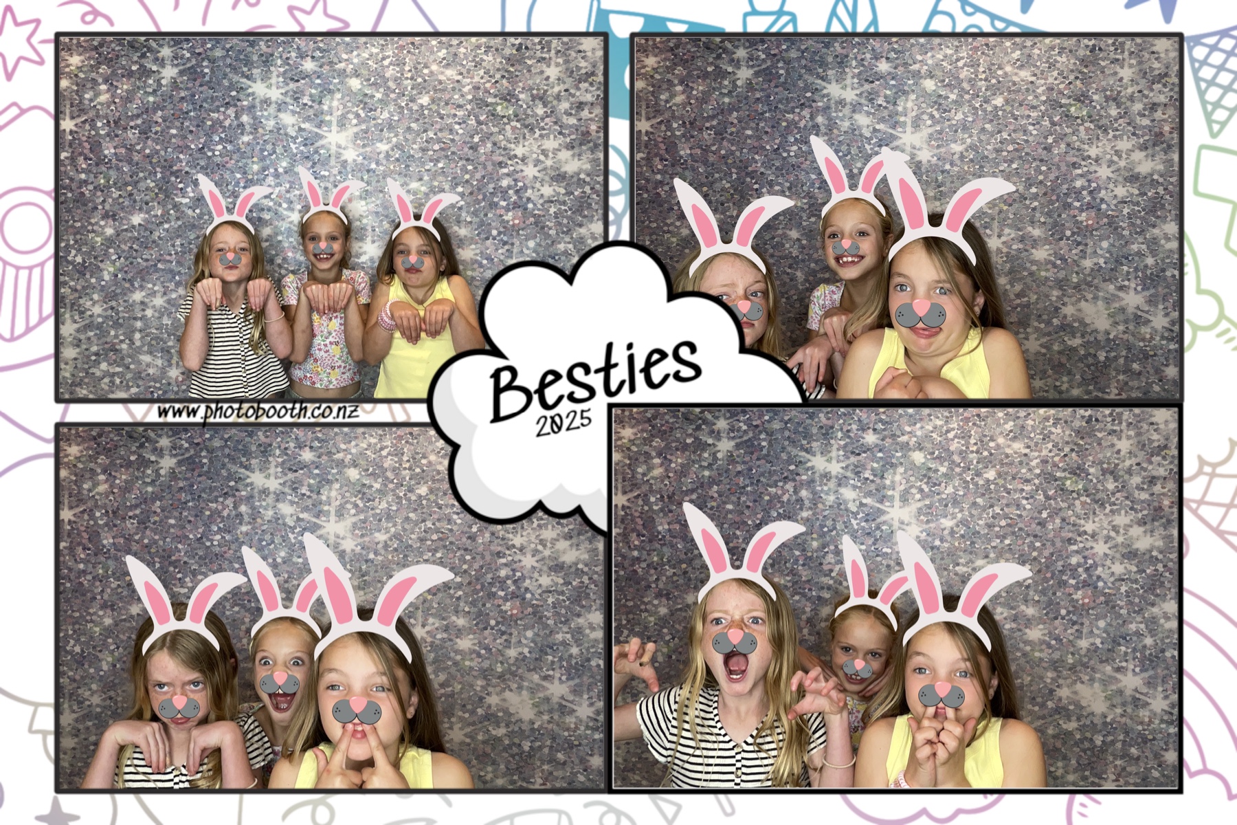 Besties | View more photos from the event at gallery.photobooth.co.nz/u/SelfieCentral/Besties