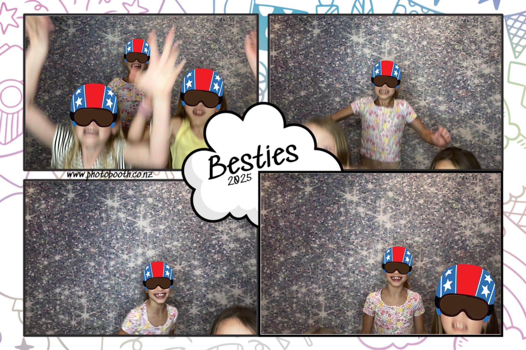 Besties | View more photos from the event at gallery.photobooth.co.nz/u/SelfieCentral/Besties