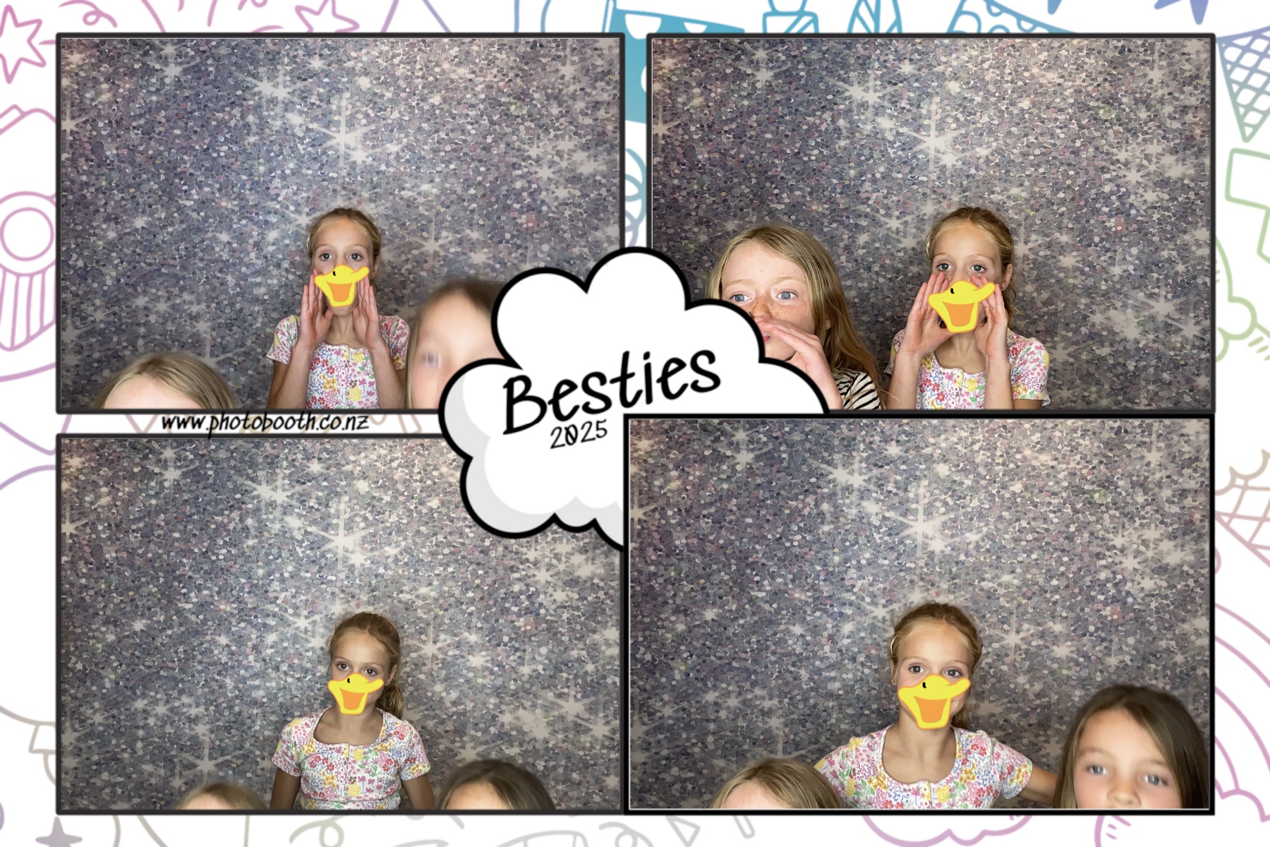 Besties | View more photos from the event at gallery.photobooth.co.nz/u/SelfieCentral/Besties