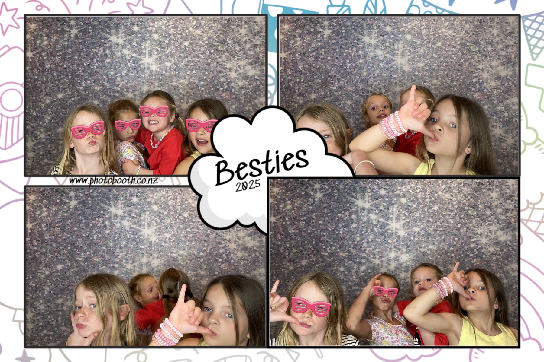 Besties | View more photos from the event at gallery.photobooth.co.nz/u/SelfieCentral/Besties
