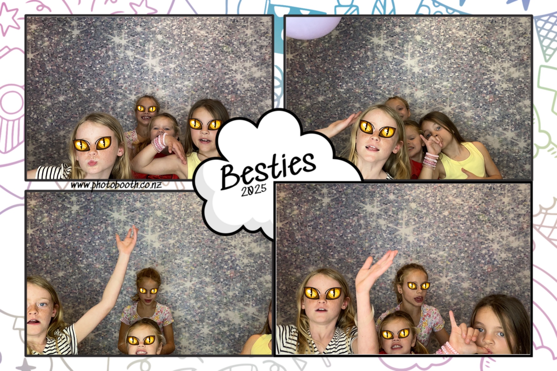 Besties | View more photos from the event at gallery.photobooth.co.nz/u/SelfieCentral/Besties