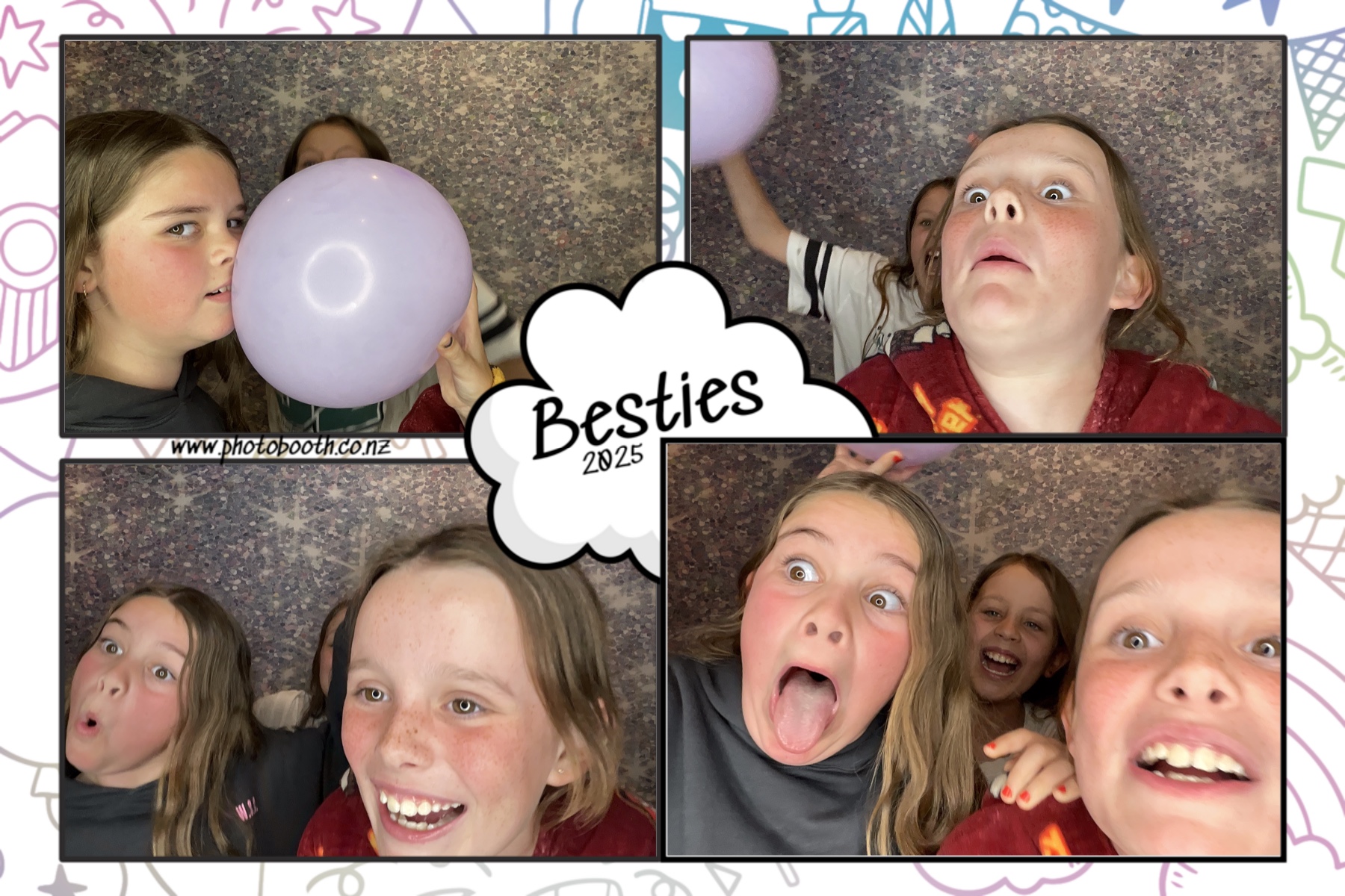 Besties | View more photos from the event at gallery.photobooth.co.nz/u/SelfieCentral/Besties