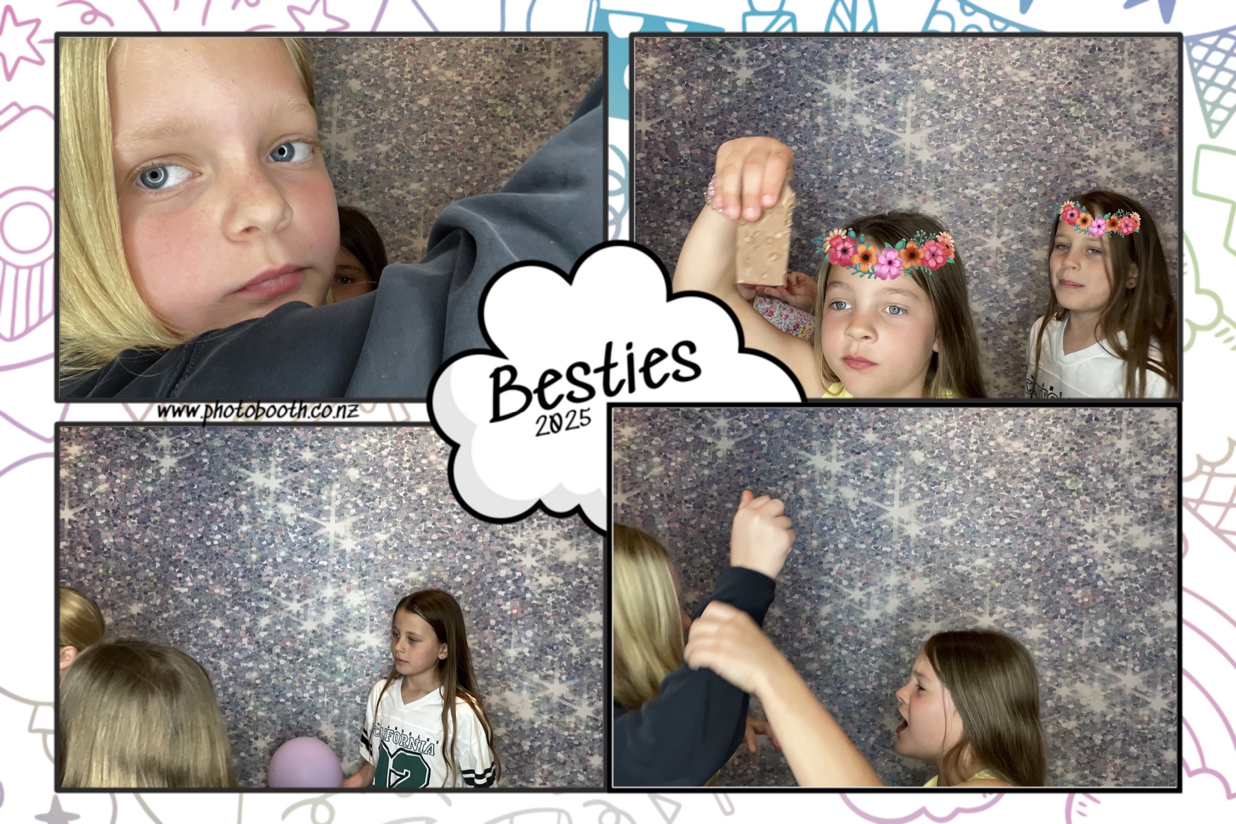 Besties | View more photos from the event at gallery.photobooth.co.nz/u/SelfieCentral/Besties
