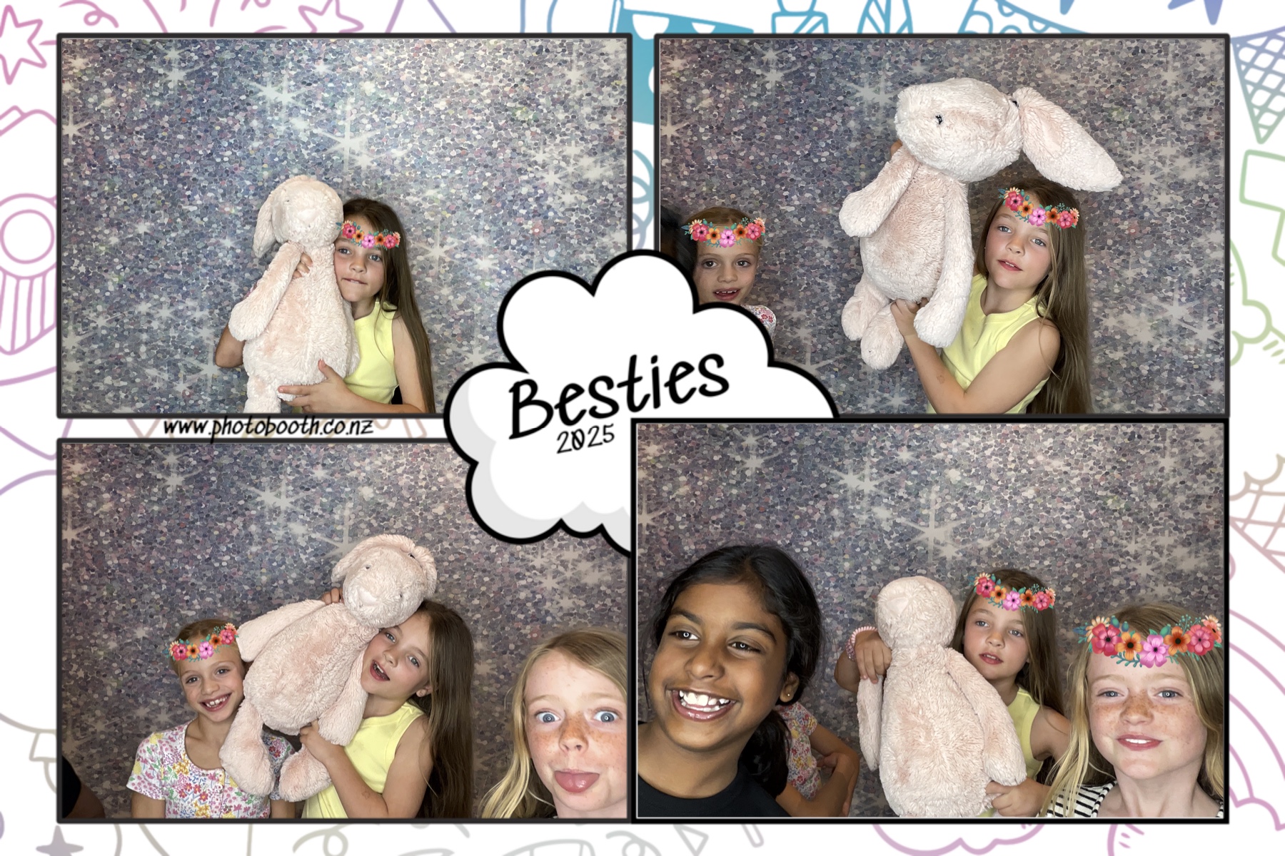 Besties | View more photos from the event at gallery.photobooth.co.nz/u/SelfieCentral/Besties