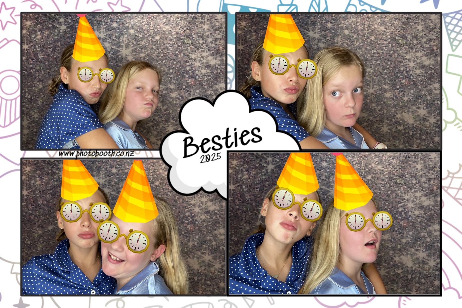 Besties | View more photos from the event at gallery.photobooth.co.nz/u/SelfieCentral/Besties