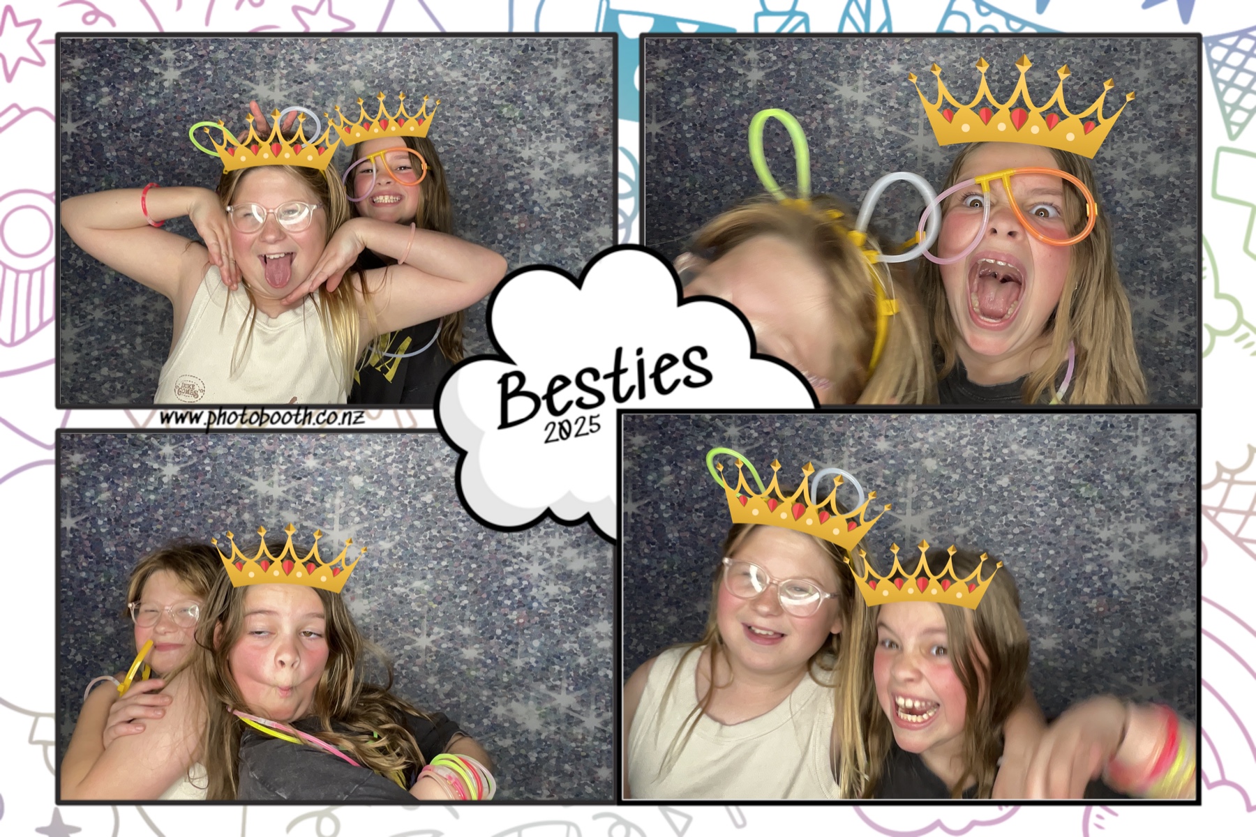 Besties | View more photos from the event at gallery.photobooth.co.nz/u/SelfieCentral/Besties