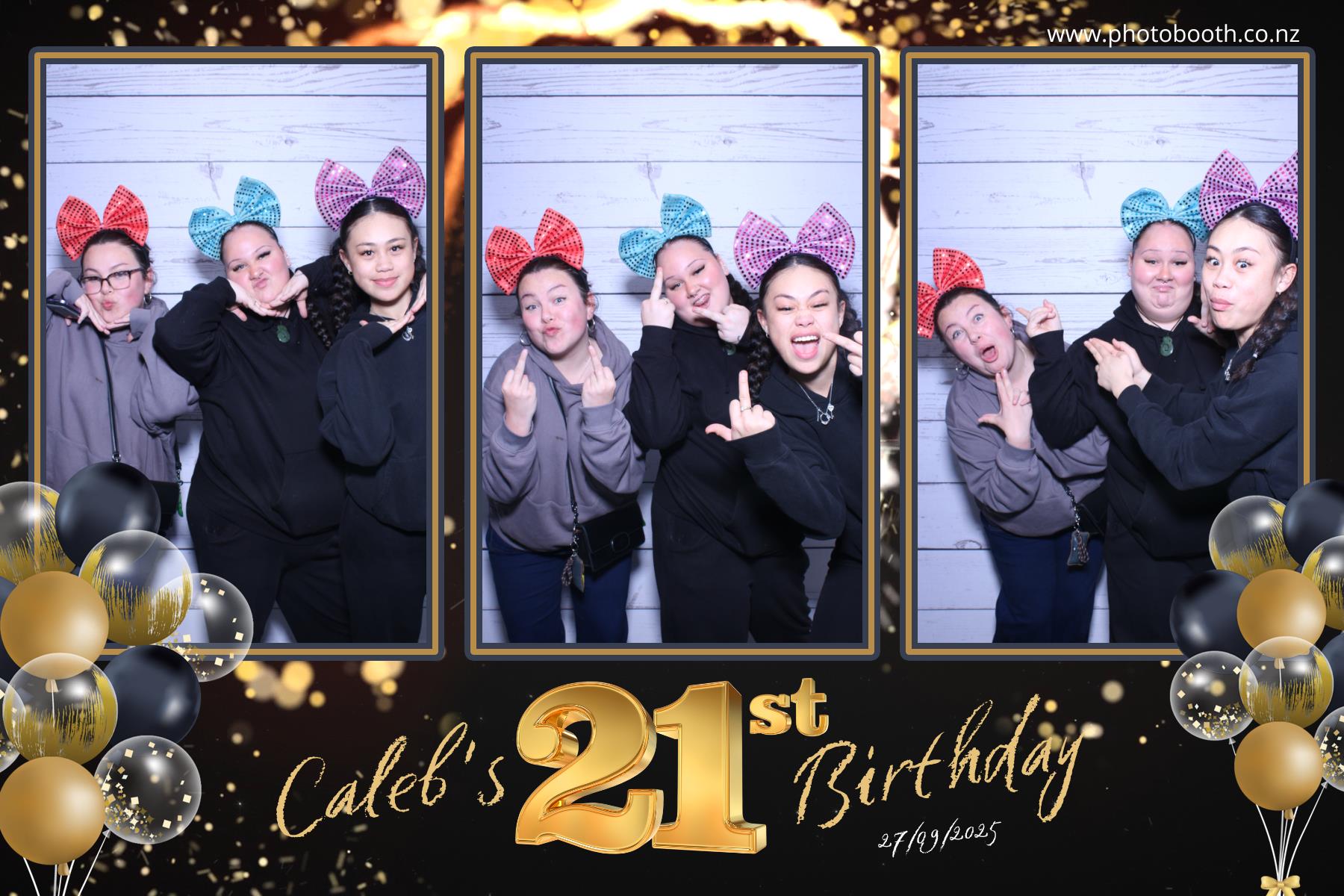 Caleb's 21st | View more photos from the event at gallery.photobooth.co.nz/u/SelfieCentral/Calebs-21st
