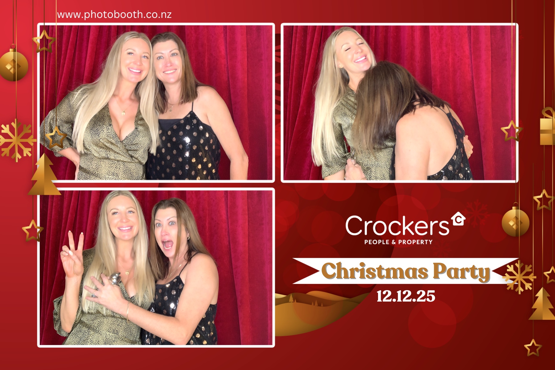 Crockers Christmas Party | View more photos from the event at gallery.photobooth.co.nz/u/SelfieCentral/Crockers-Christmas-Party-1