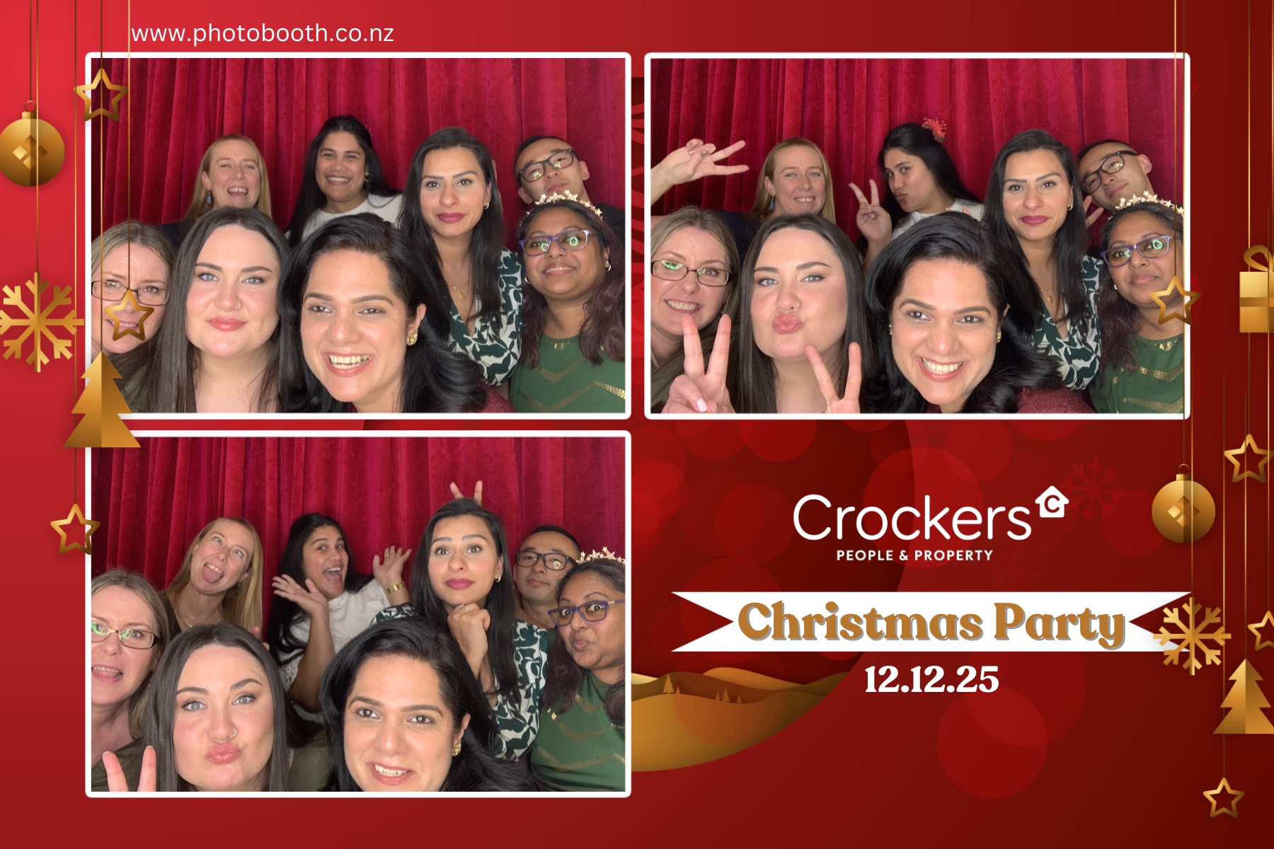 Crockers Christmas Party | View more photos from the event at gallery.photobooth.co.nz/u/SelfieCentral/Crockers-Christmas-Party-1