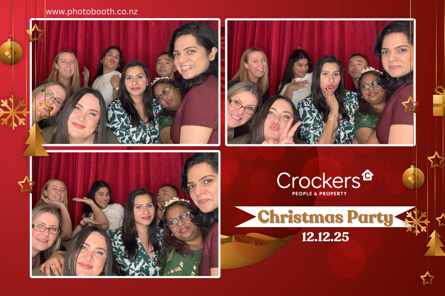 Crockers Christmas Party | View more photos from the event at gallery.photobooth.co.nz/u/SelfieCentral/Crockers-Christmas-Party-1