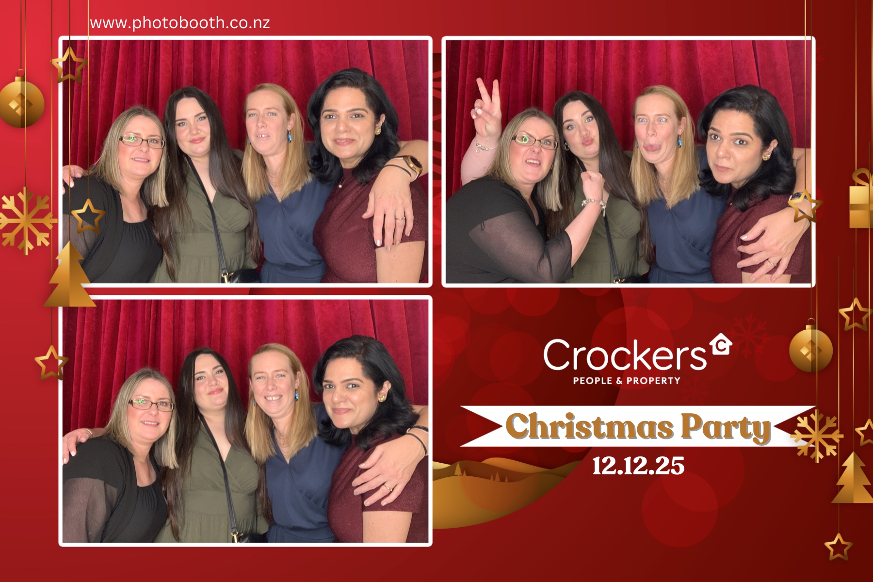 Crockers Christmas Party | View more photos from the event at gallery.photobooth.co.nz/u/SelfieCentral/Crockers-Christmas-Party-1