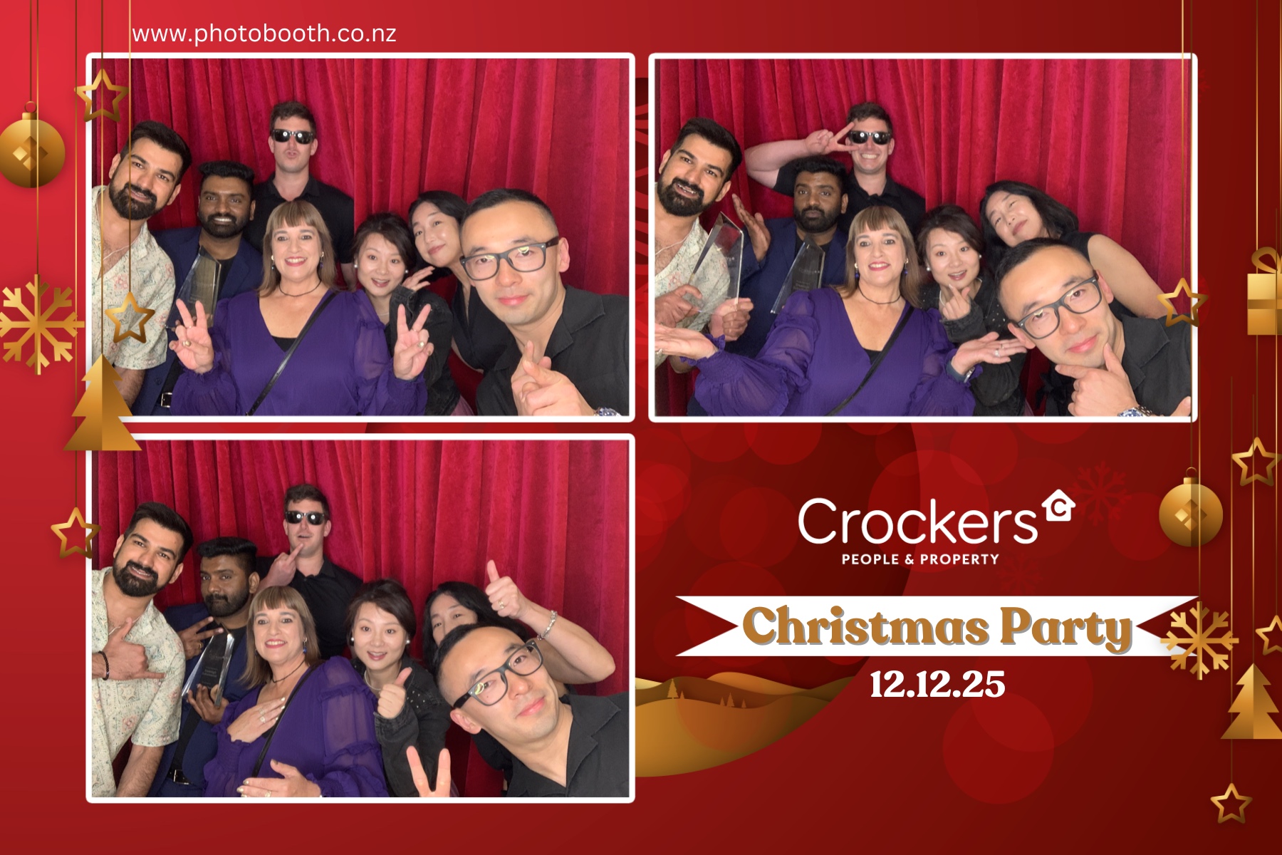 Crockers Christmas Party | View more photos from the event at gallery.photobooth.co.nz/u/SelfieCentral/Crockers-Christmas-Party-1