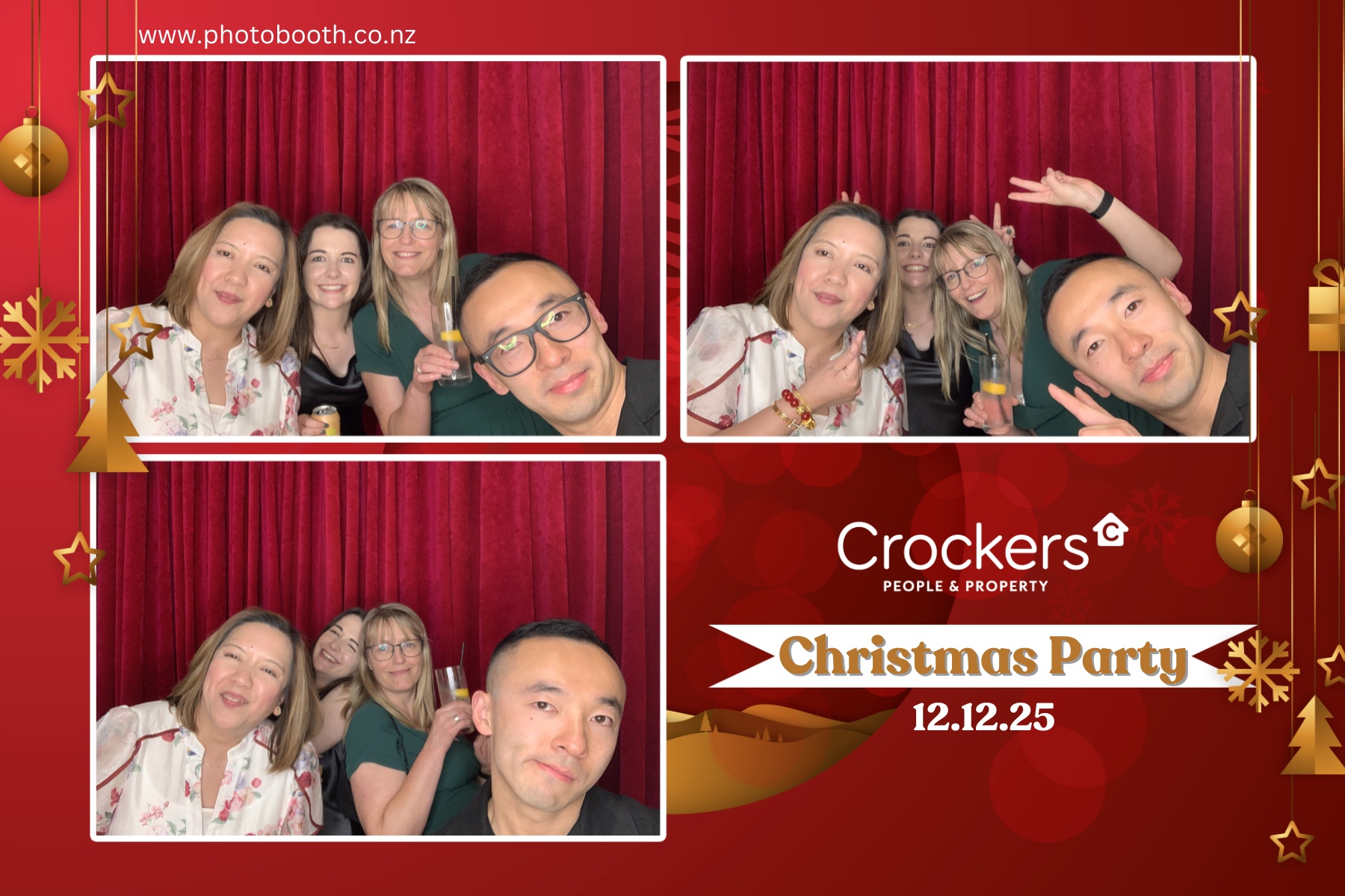 Crockers Christmas Party | View more photos from the event at gallery.photobooth.co.nz/u/SelfieCentral/Crockers-Christmas-Party-1
