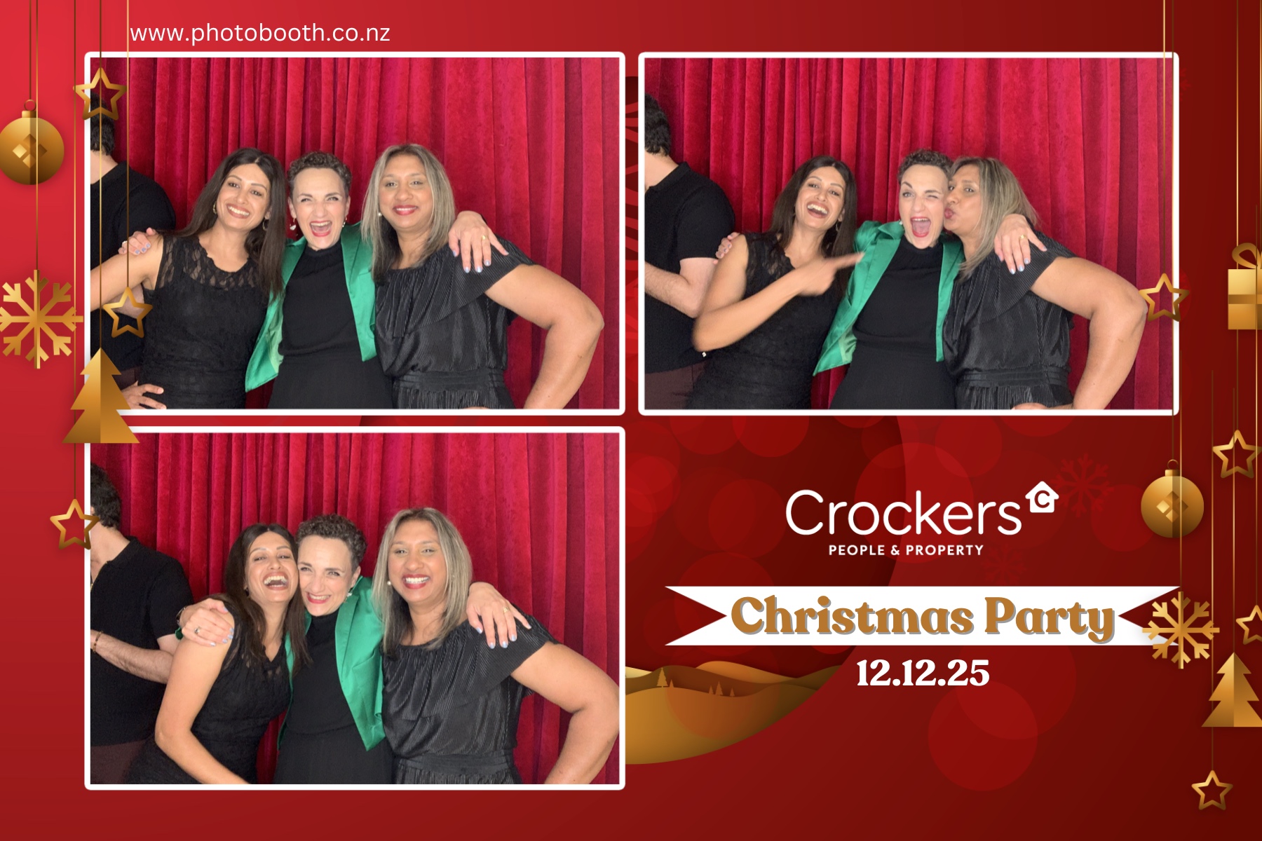 Crockers Christmas Party | View more photos from the event at gallery.photobooth.co.nz/u/SelfieCentral/Crockers-Christmas-Party-1