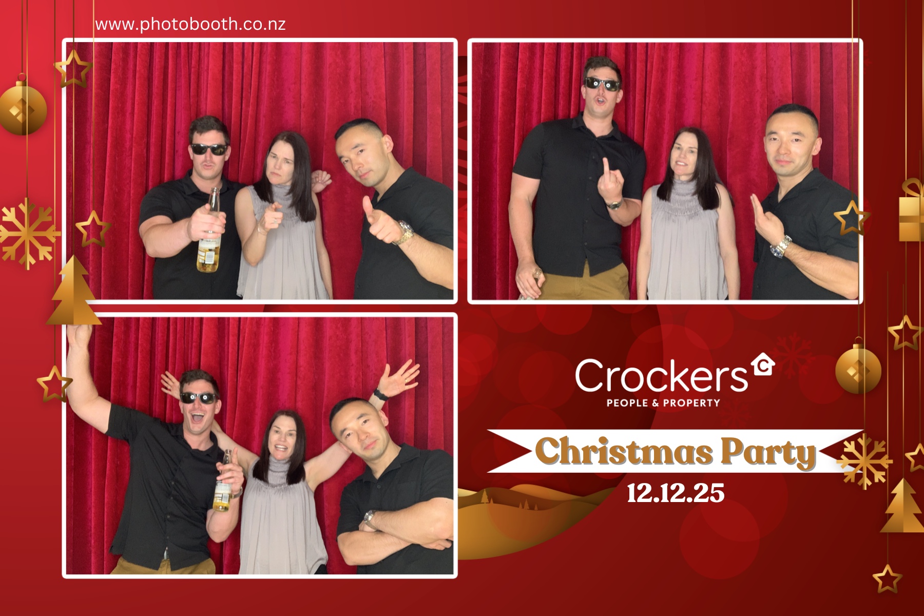 Crockers Christmas Party | View more photos from the event at gallery.photobooth.co.nz/u/SelfieCentral/Crockers-Christmas-Party-1