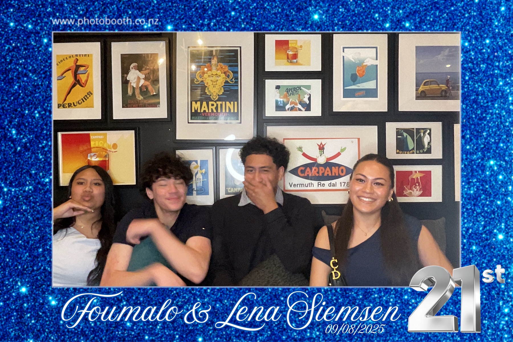 Foumalo & Lena Siemsen 21st Birthday | View more photos from the event at gallery.photobooth.co.nz/u/SelfieCentral/Foumalo-Lena-Siemsen-21st-Birthday