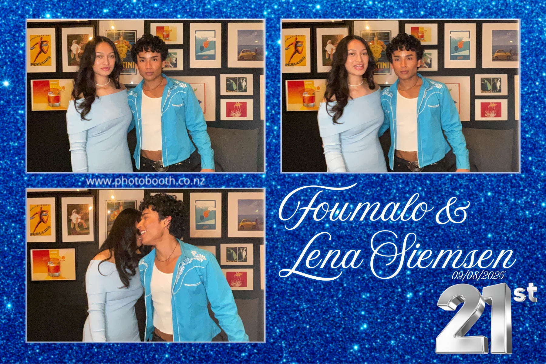 Foumalo & Lena Siemsen 21st Birthday | View more photos from the event at gallery.photobooth.co.nz/u/SelfieCentral/Foumalo-Lena-Siemsen-21st-Birthday