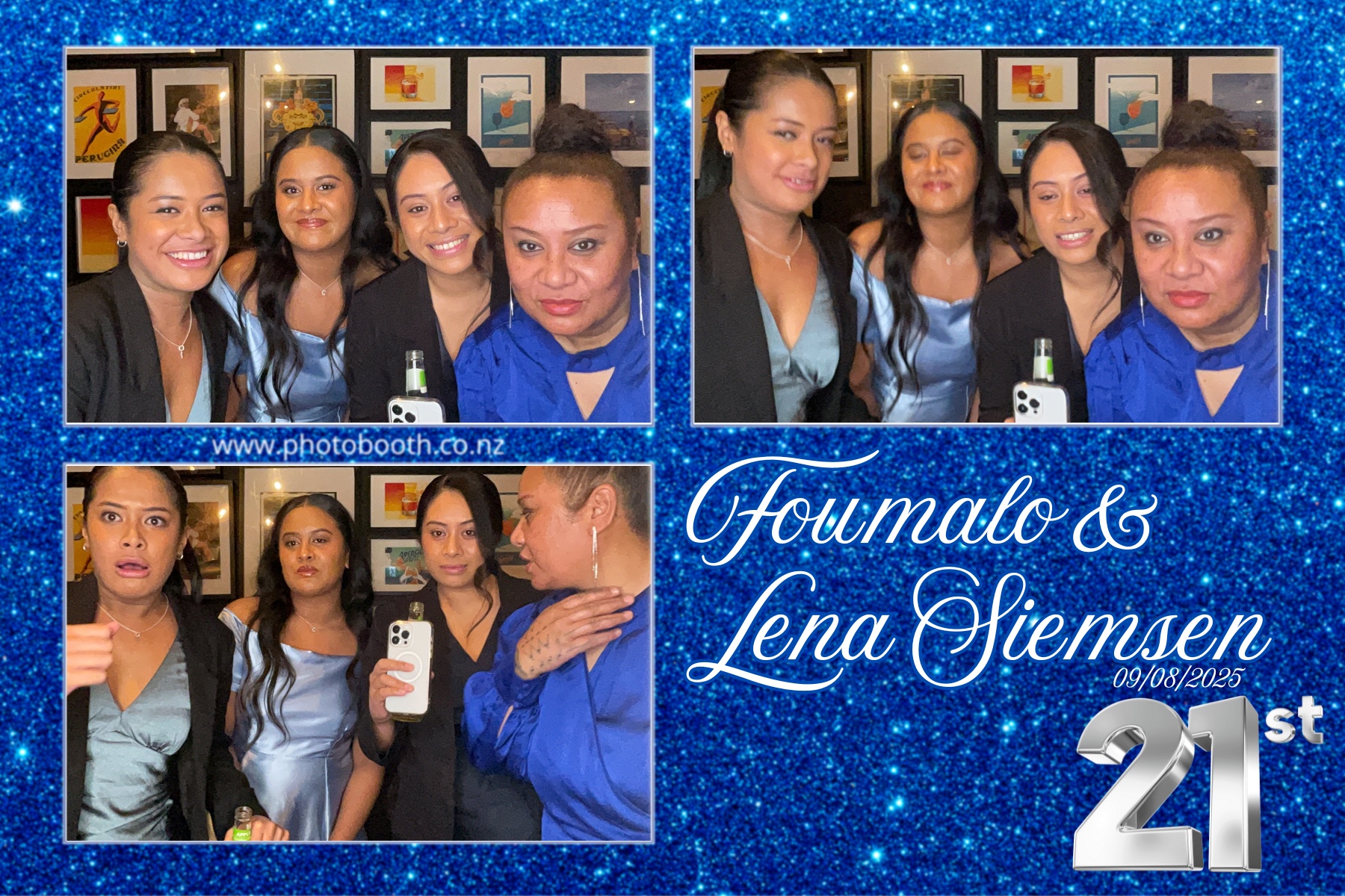 Foumalo & Lena Siemsen 21st Birthday | View more photos from the event at gallery.photobooth.co.nz/u/SelfieCentral/Foumalo-Lena-Siemsen-21st-Birthday