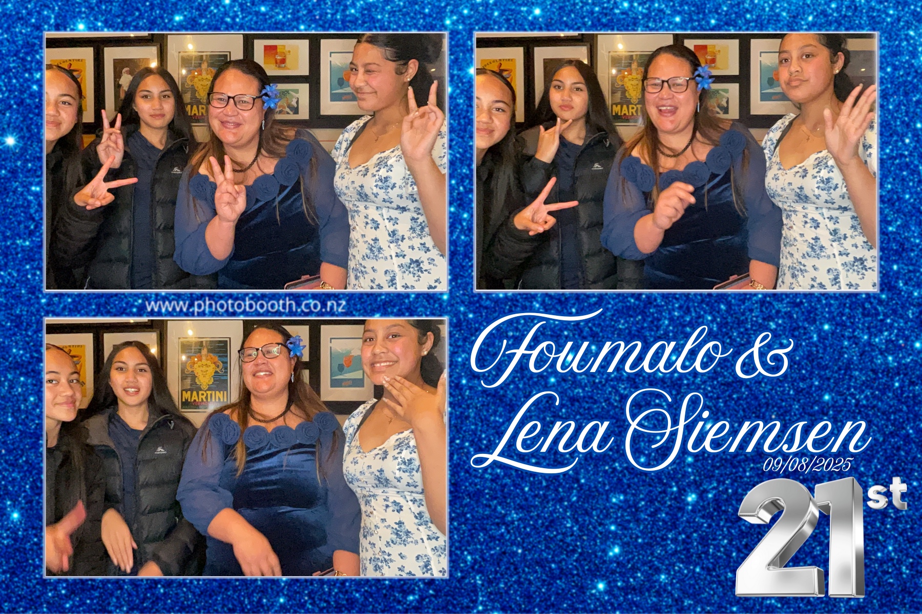 Foumalo & Lena Siemsen 21st Birthday | View more photos from the event at gallery.photobooth.co.nz/u/SelfieCentral/Foumalo-Lena-Siemsen-21st-Birthday