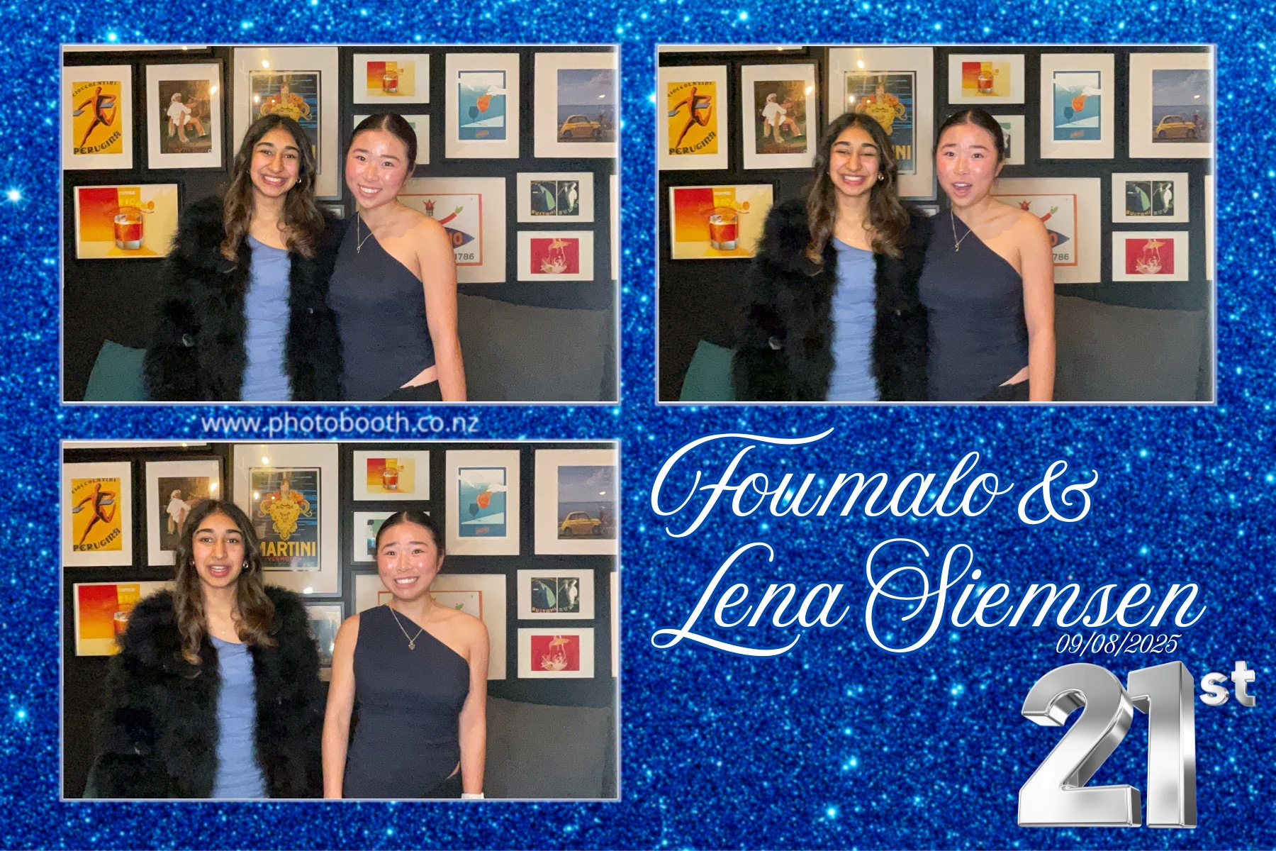 Foumalo & Lena Siemsen 21st Birthday | View more photos from the event at gallery.photobooth.co.nz/u/SelfieCentral/Foumalo-Lena-Siemsen-21st-Birthday