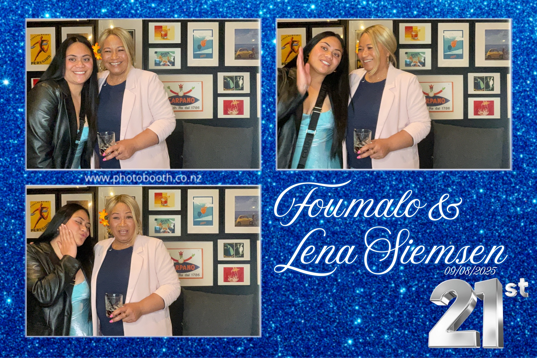 Foumalo & Lena Siemsen 21st Birthday | View more photos from the event at gallery.photobooth.co.nz/u/SelfieCentral/Foumalo-Lena-Siemsen-21st-Birthday
