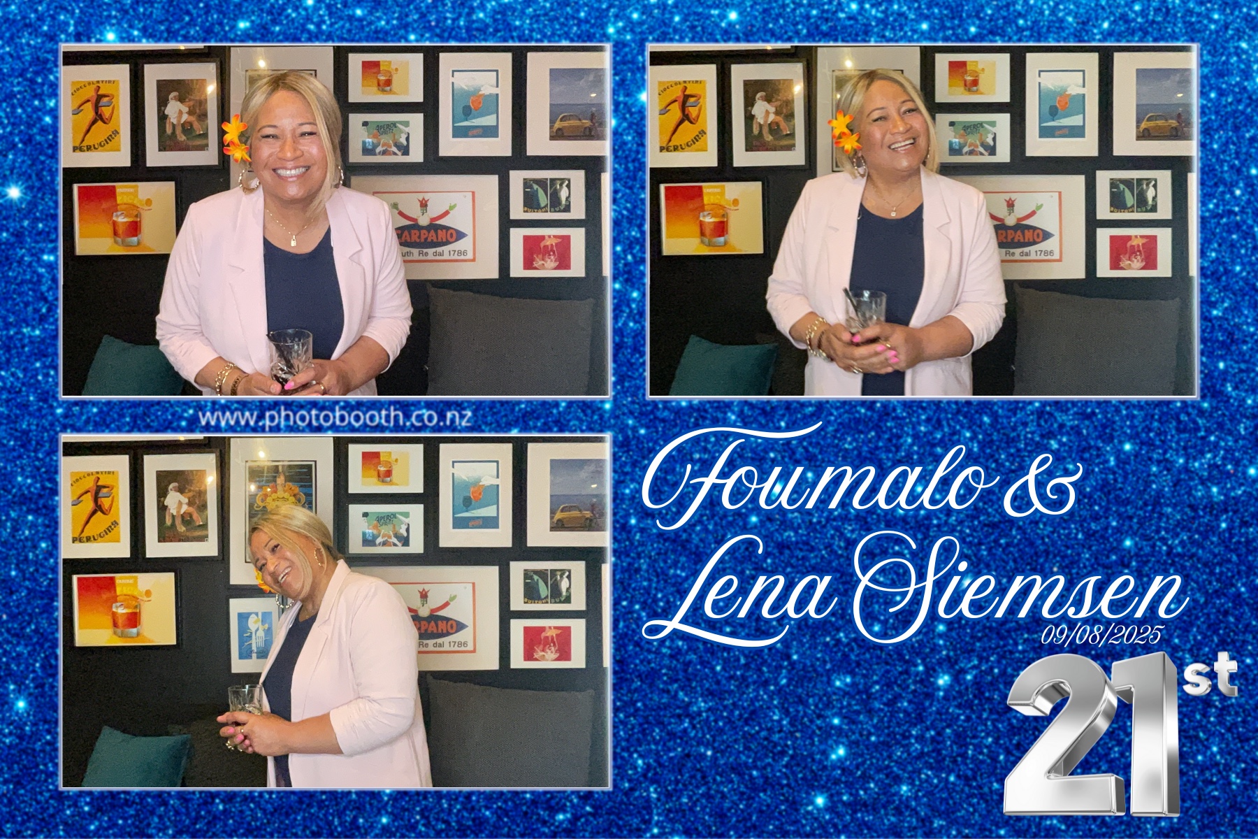 Foumalo & Lena Siemsen 21st Birthday | View more photos from the event at gallery.photobooth.co.nz/u/SelfieCentral/Foumalo-Lena-Siemsen-21st-Birthday