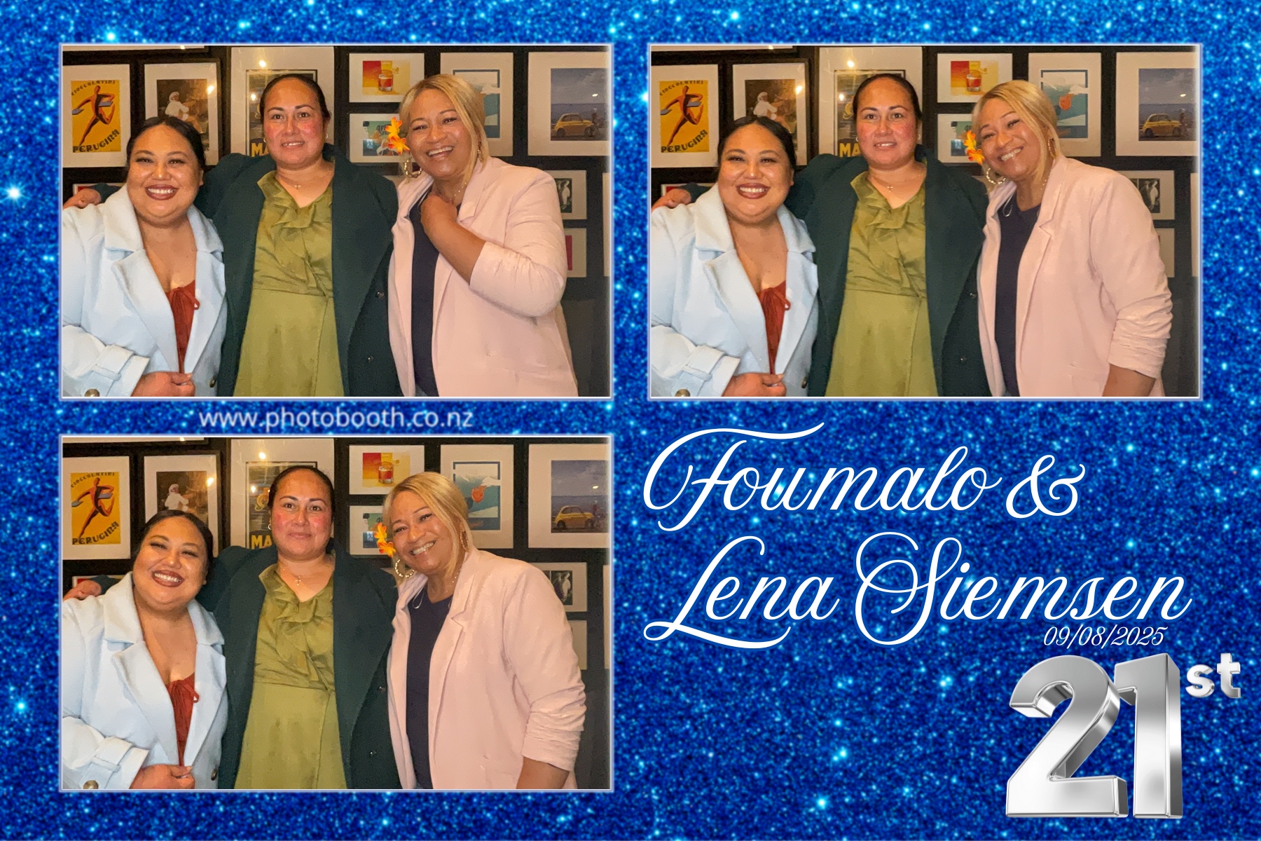 Foumalo & Lena Siemsen 21st Birthday | View more photos from the event at gallery.photobooth.co.nz/u/SelfieCentral/Foumalo-Lena-Siemsen-21st-Birthday