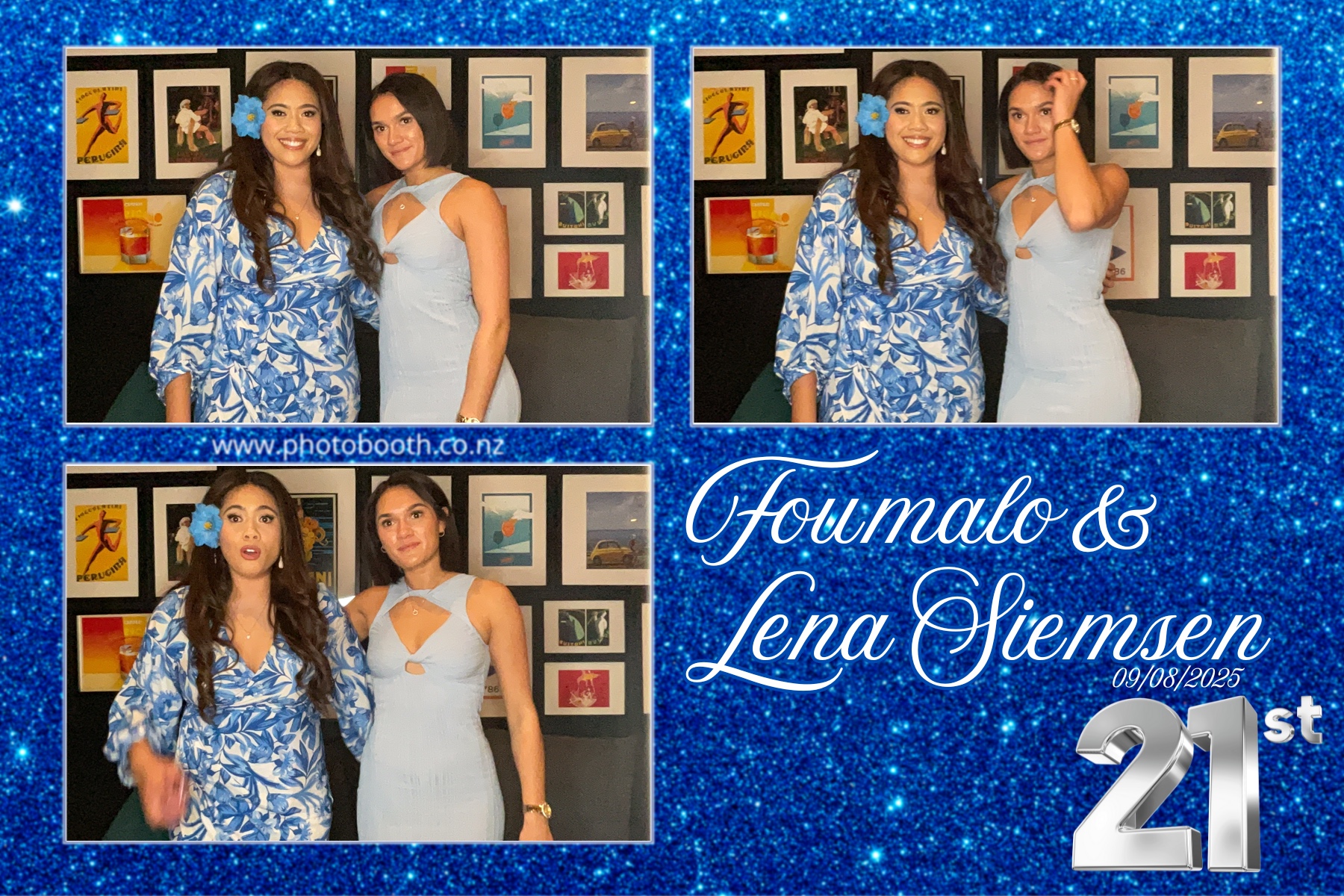 Foumalo & Lena Siemsen 21st Birthday | View more photos from the event at gallery.photobooth.co.nz/u/SelfieCentral/Foumalo-Lena-Siemsen-21st-Birthday