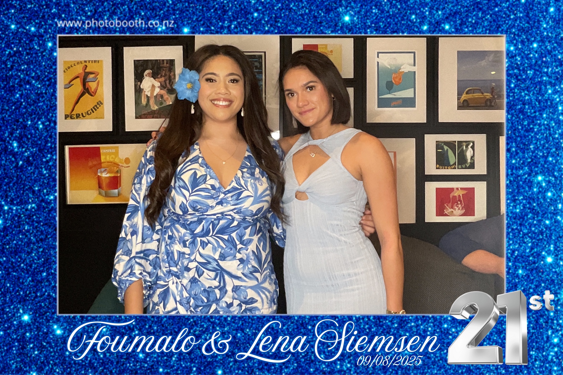 Foumalo & Lena Siemsen 21st Birthday | View more photos from the event at gallery.photobooth.co.nz/u/SelfieCentral/Foumalo-Lena-Siemsen-21st-Birthday