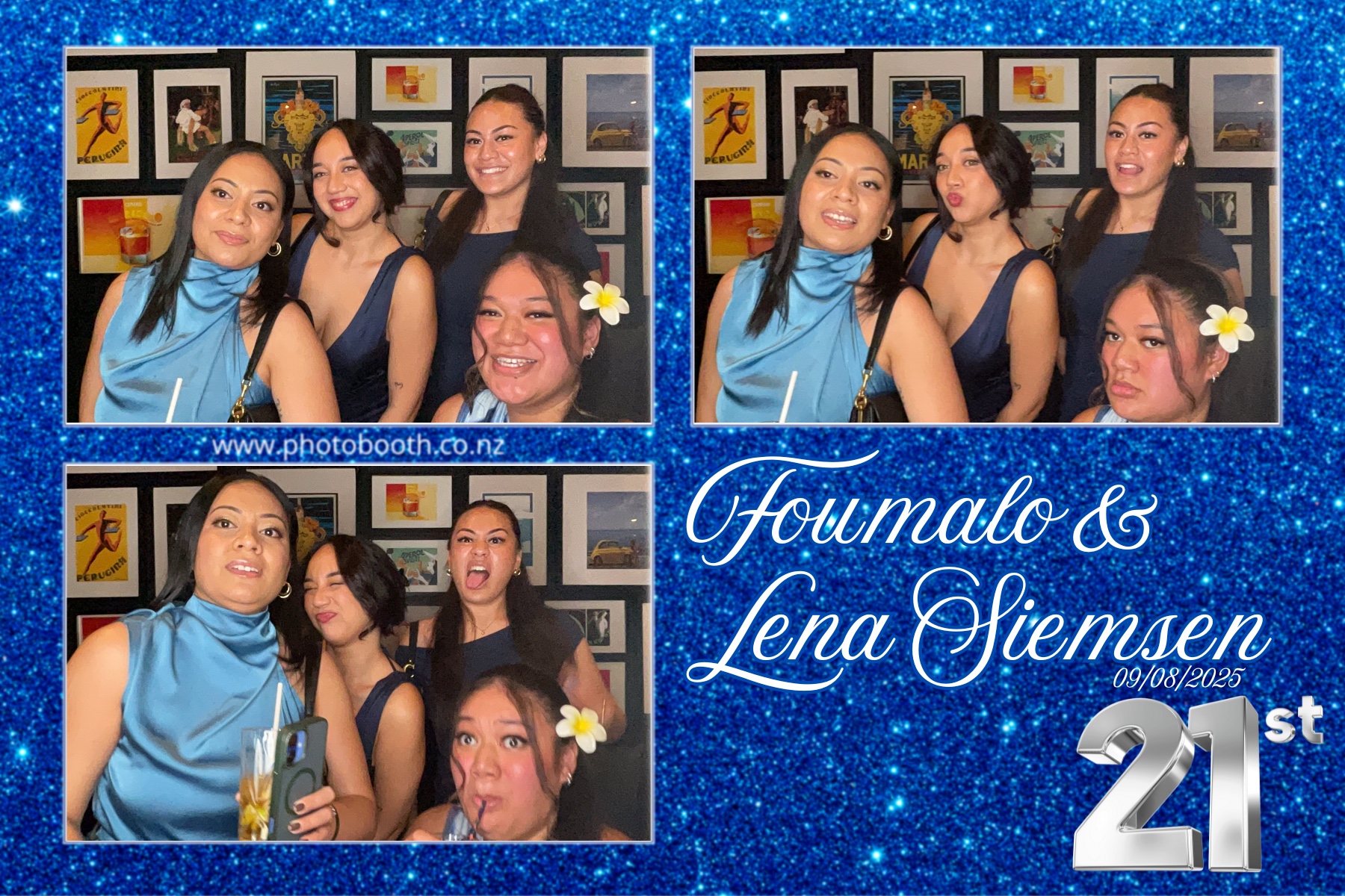 Foumalo & Lena Siemsen 21st Birthday | View more photos from the event at gallery.photobooth.co.nz/u/SelfieCentral/Foumalo-Lena-Siemsen-21st-Birthday