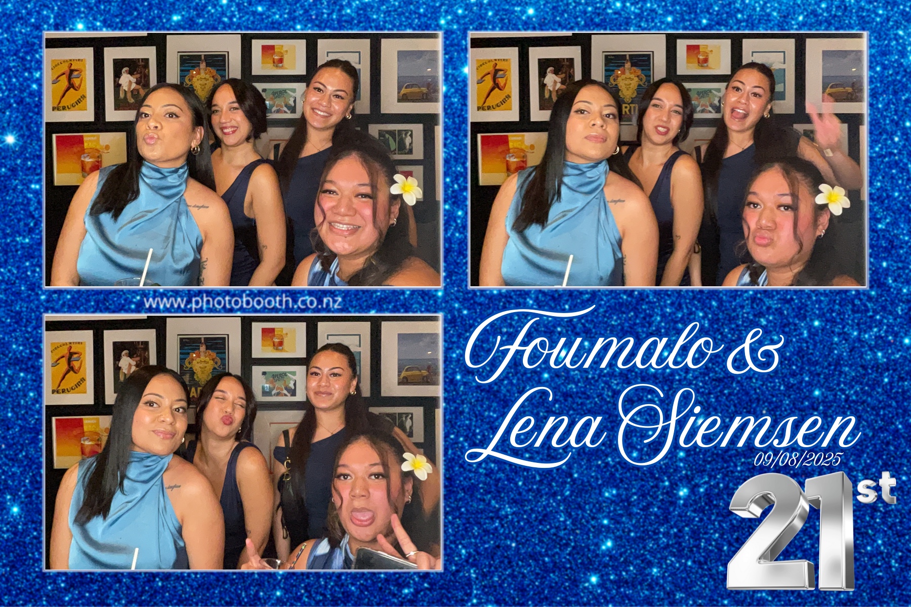 Foumalo & Lena Siemsen 21st Birthday | View more photos from the event at gallery.photobooth.co.nz/u/SelfieCentral/Foumalo-Lena-Siemsen-21st-Birthday