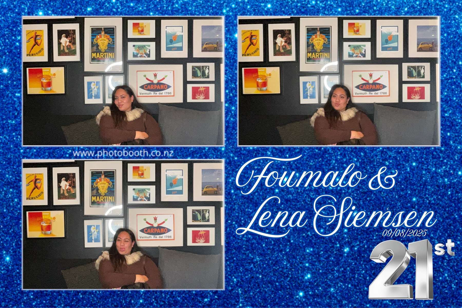 Foumalo & Lena Siemsen 21st Birthday | View more photos from the event at gallery.photobooth.co.nz/u/SelfieCentral/Foumalo-Lena-Siemsen-21st-Birthday