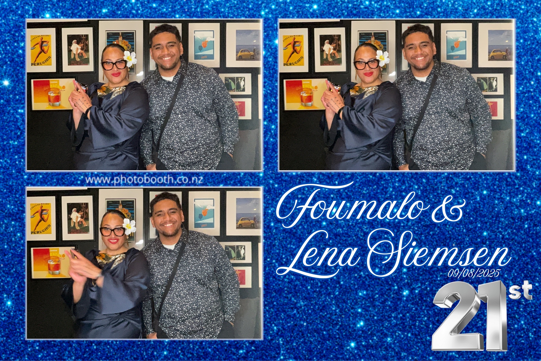 Foumalo & Lena Siemsen 21st Birthday | View more photos from the event at gallery.photobooth.co.nz/u/SelfieCentral/Foumalo-Lena-Siemsen-21st-Birthday