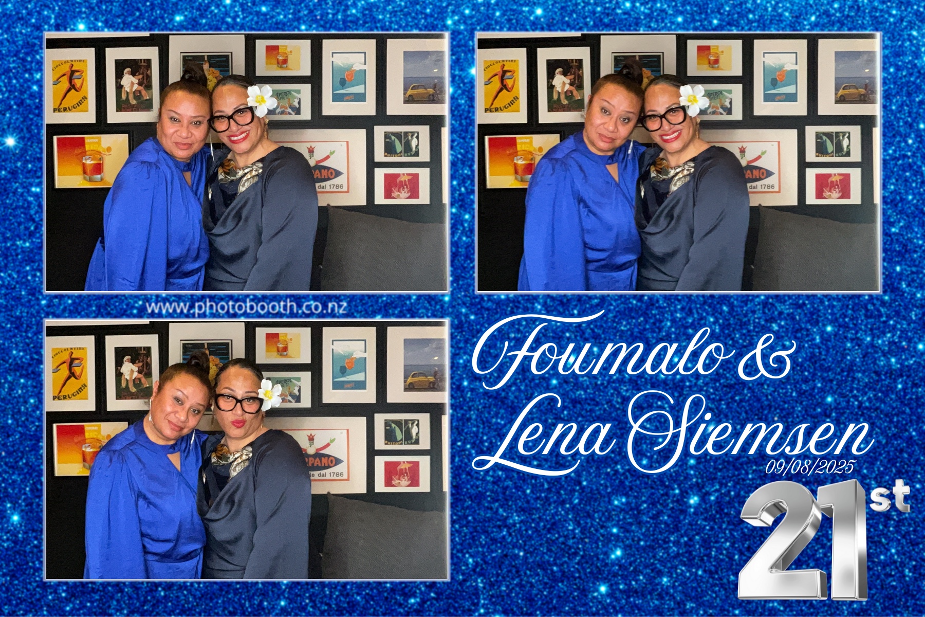 Foumalo & Lena Siemsen 21st Birthday | View more photos from the event at gallery.photobooth.co.nz/u/SelfieCentral/Foumalo-Lena-Siemsen-21st-Birthday