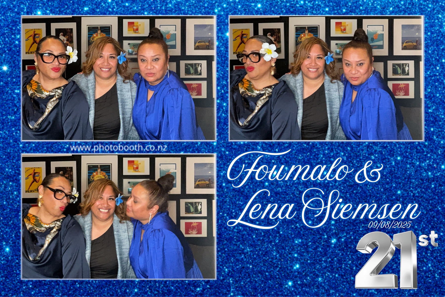 Foumalo & Lena Siemsen 21st Birthday | View more photos from the event at gallery.photobooth.co.nz/u/SelfieCentral/Foumalo-Lena-Siemsen-21st-Birthday