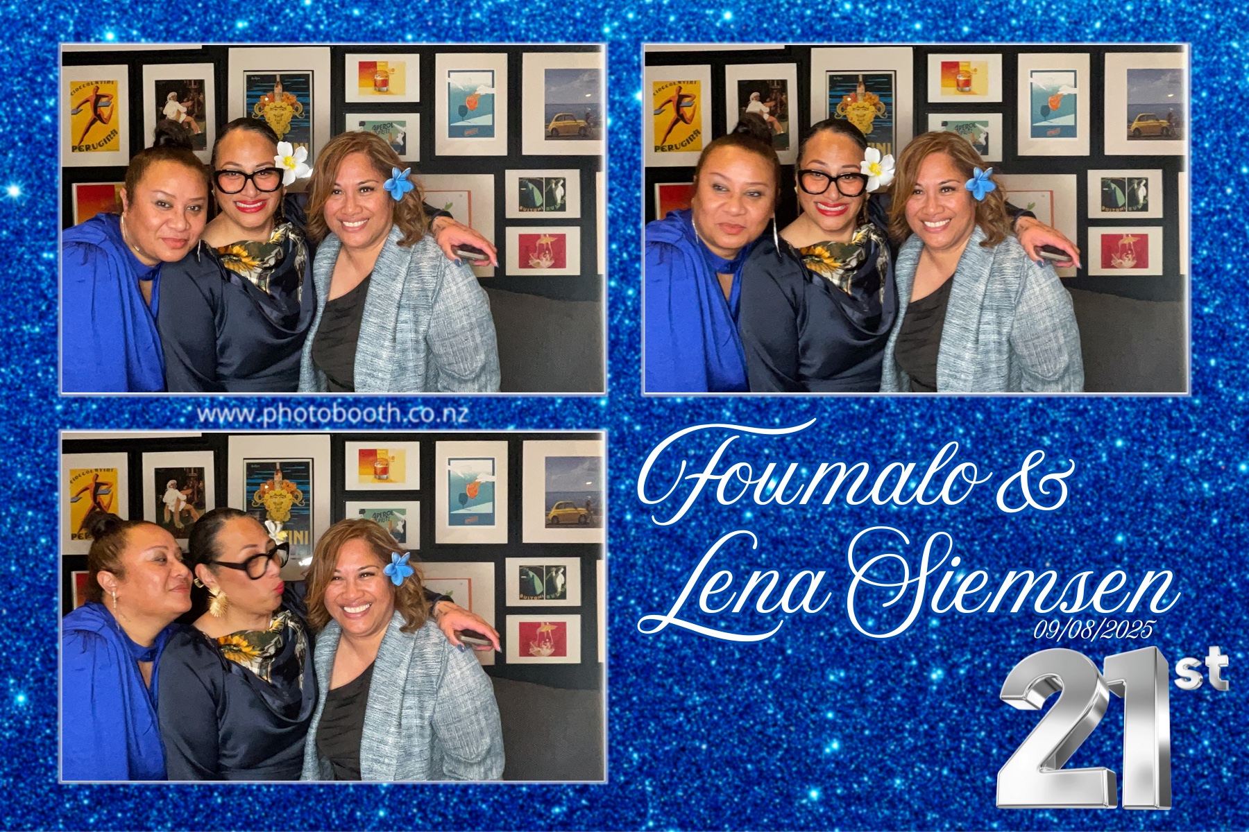 Foumalo & Lena Siemsen 21st Birthday | View more photos from the event at gallery.photobooth.co.nz/u/SelfieCentral/Foumalo-Lena-Siemsen-21st-Birthday