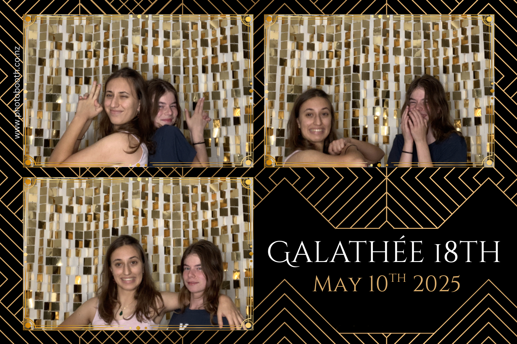 Galathée’s 18th birthday  | View more photos from the event at gallery.photobooth.co.nz/u/SelfieCentral/Galathée’s-18th-birthday