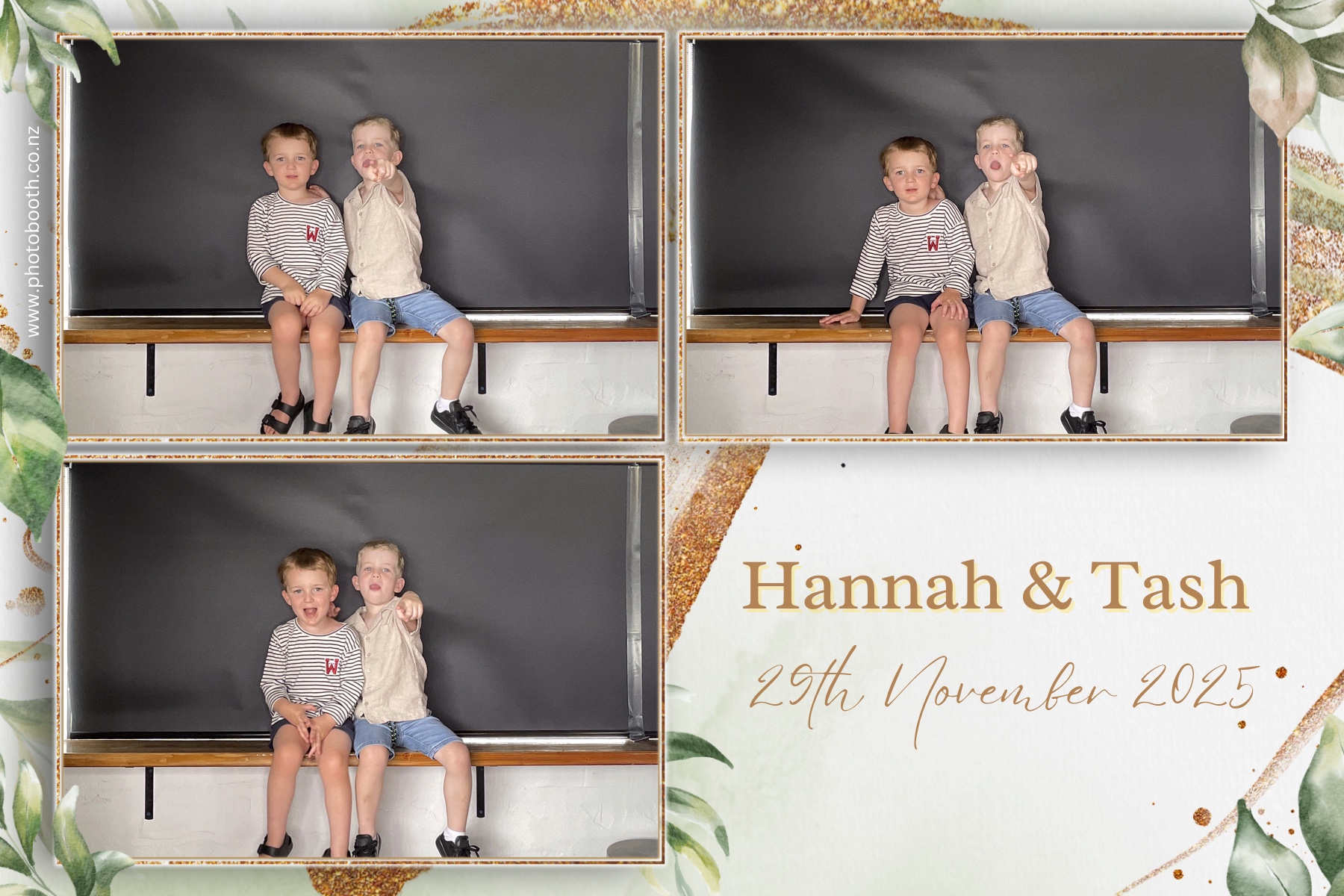 Hannah and Tash's Wedding Party | View more photos from the event at gallery.photobooth.co.nz/u/SelfieCentral/Hannah-and-Tashs-Wedding-Party