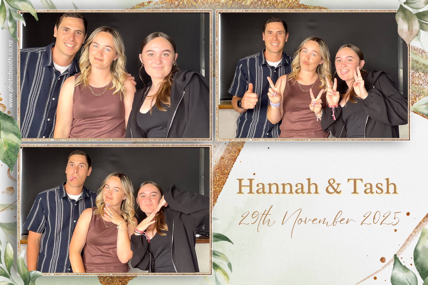 Hannah and Tash's Wedding Party | View more photos from the event at gallery.photobooth.co.nz/u/SelfieCentral/Hannah-and-Tashs-Wedding-Party