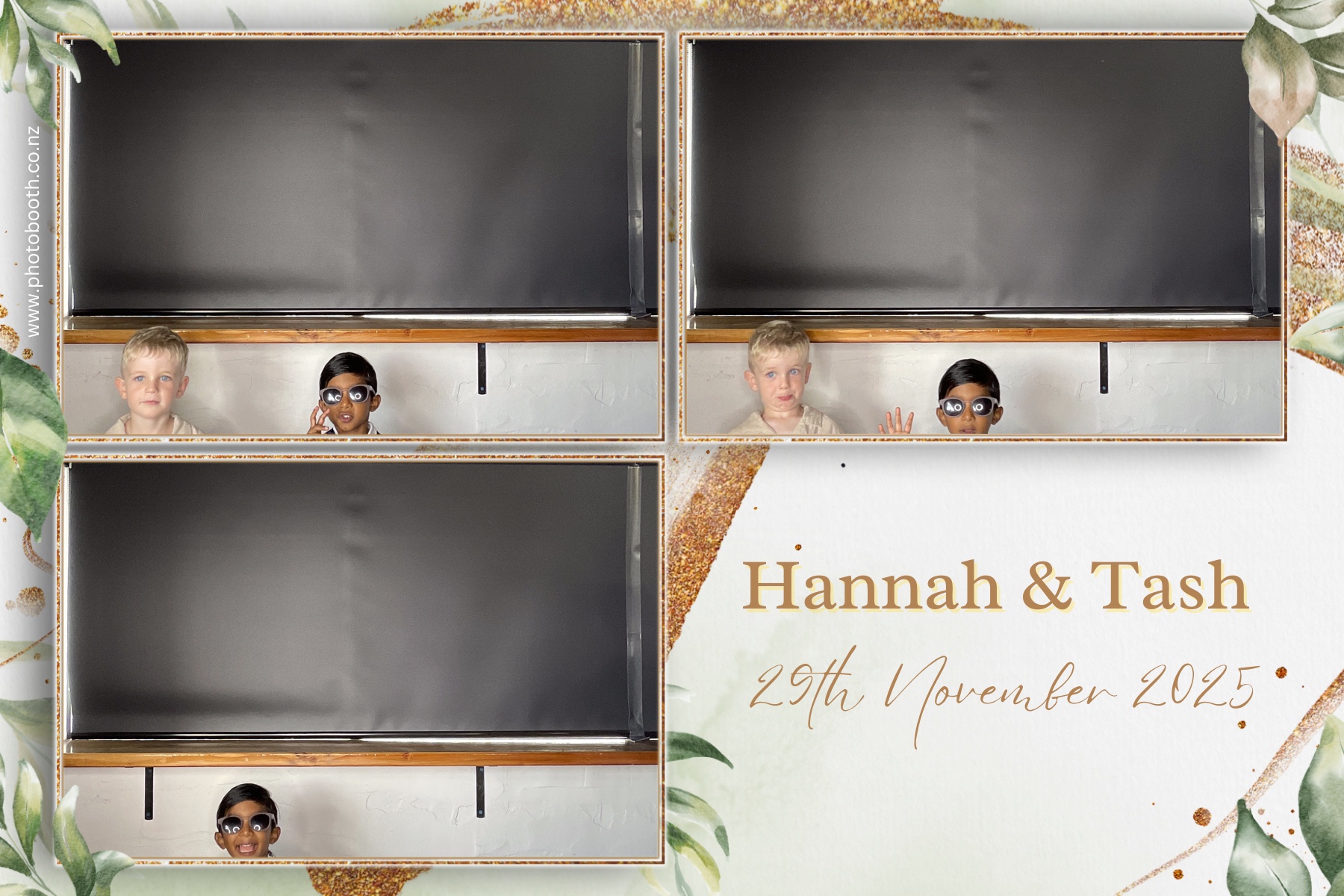 Hannah and Tash's Wedding Party | View more photos from the event at gallery.photobooth.co.nz/u/SelfieCentral/Hannah-and-Tashs-Wedding-Party