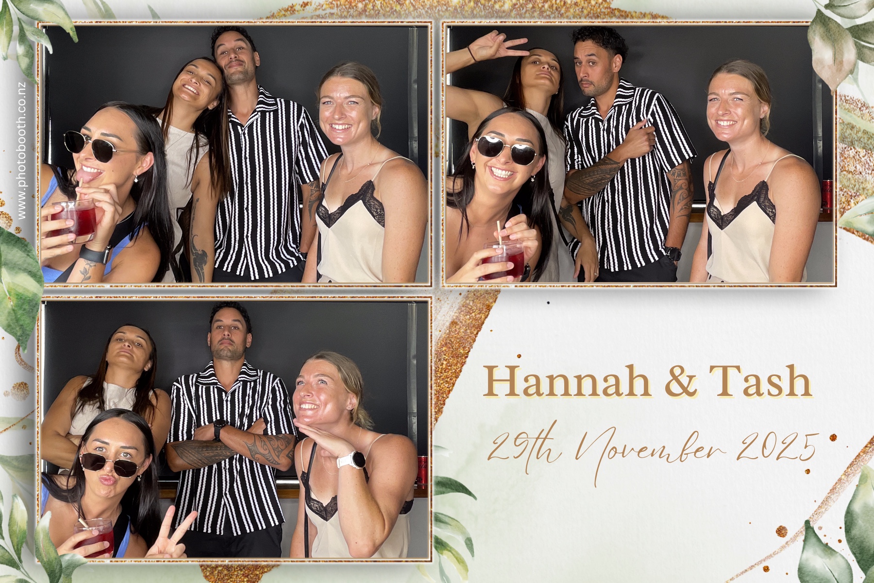 Hannah and Tash's Wedding Party | View more photos from the event at gallery.photobooth.co.nz/u/SelfieCentral/Hannah-and-Tashs-Wedding-Party