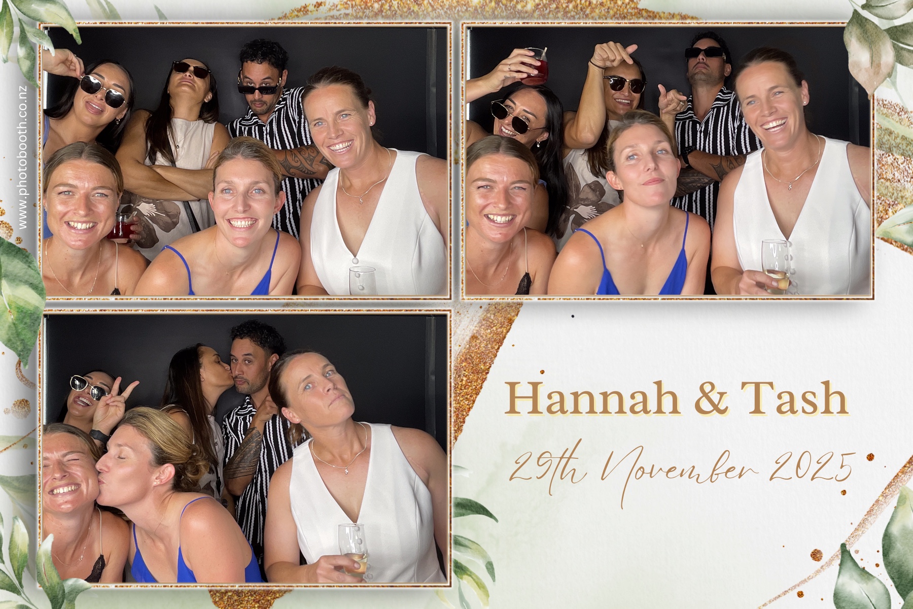 Hannah and Tash's Wedding Party | View more photos from the event at gallery.photobooth.co.nz/u/SelfieCentral/Hannah-and-Tashs-Wedding-Party