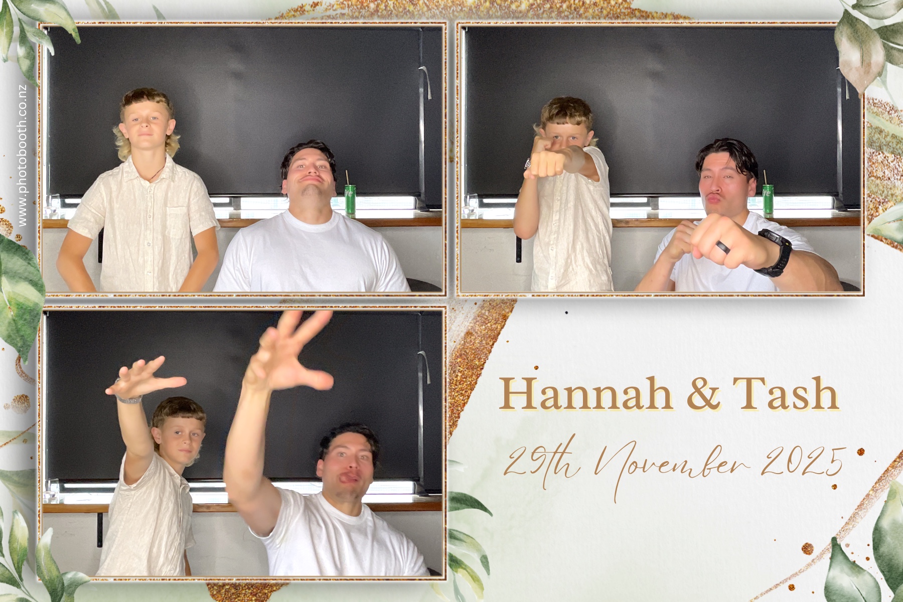 Hannah and Tash's Wedding Party | View more photos from the event at gallery.photobooth.co.nz/u/SelfieCentral/Hannah-and-Tashs-Wedding-Party