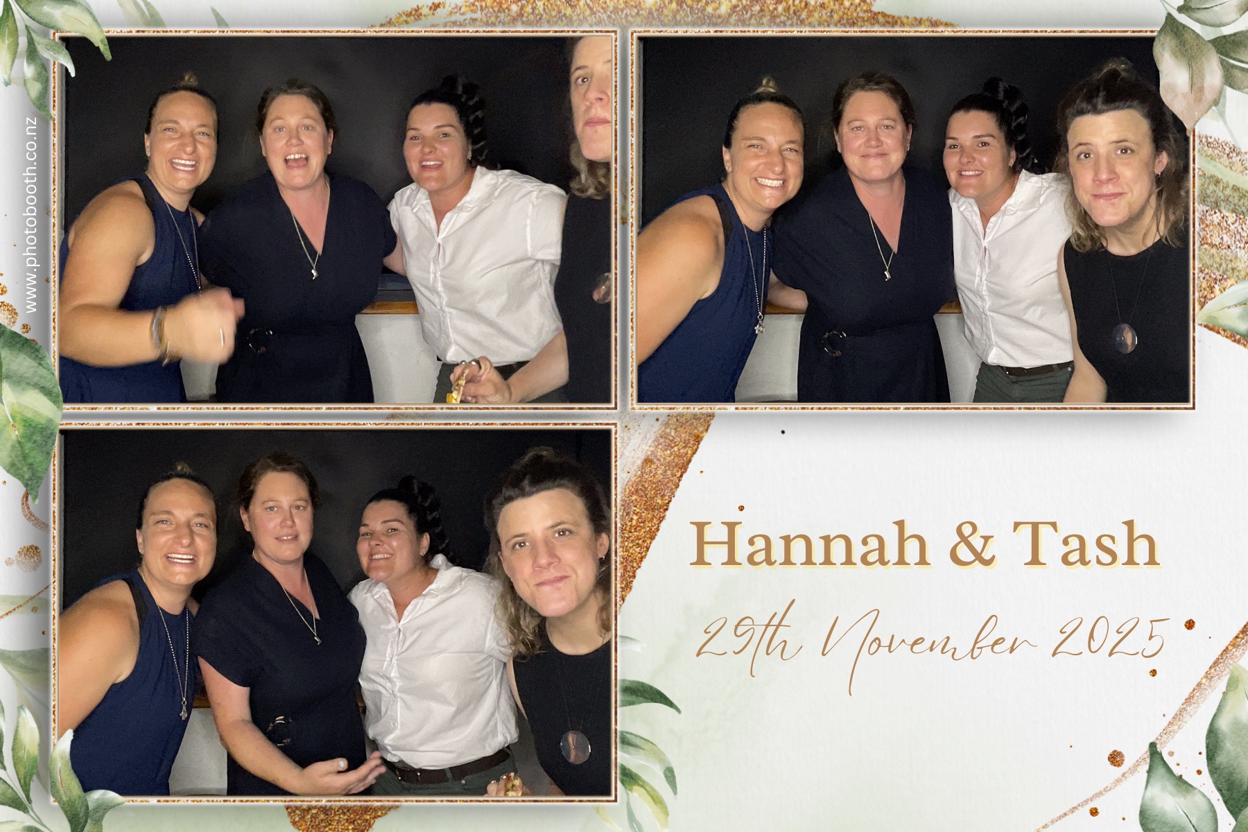 Hannah and Tash's Wedding Party | View more photos from the event at gallery.photobooth.co.nz/u/SelfieCentral/Hannah-and-Tashs-Wedding-Party