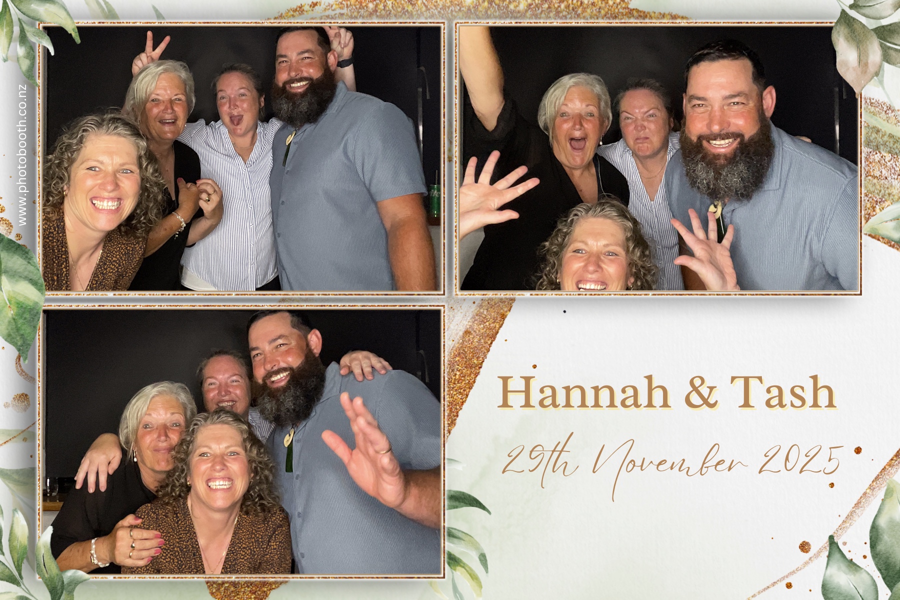 Hannah and Tash's Wedding Party | View more photos from the event at gallery.photobooth.co.nz/u/SelfieCentral/Hannah-and-Tashs-Wedding-Party